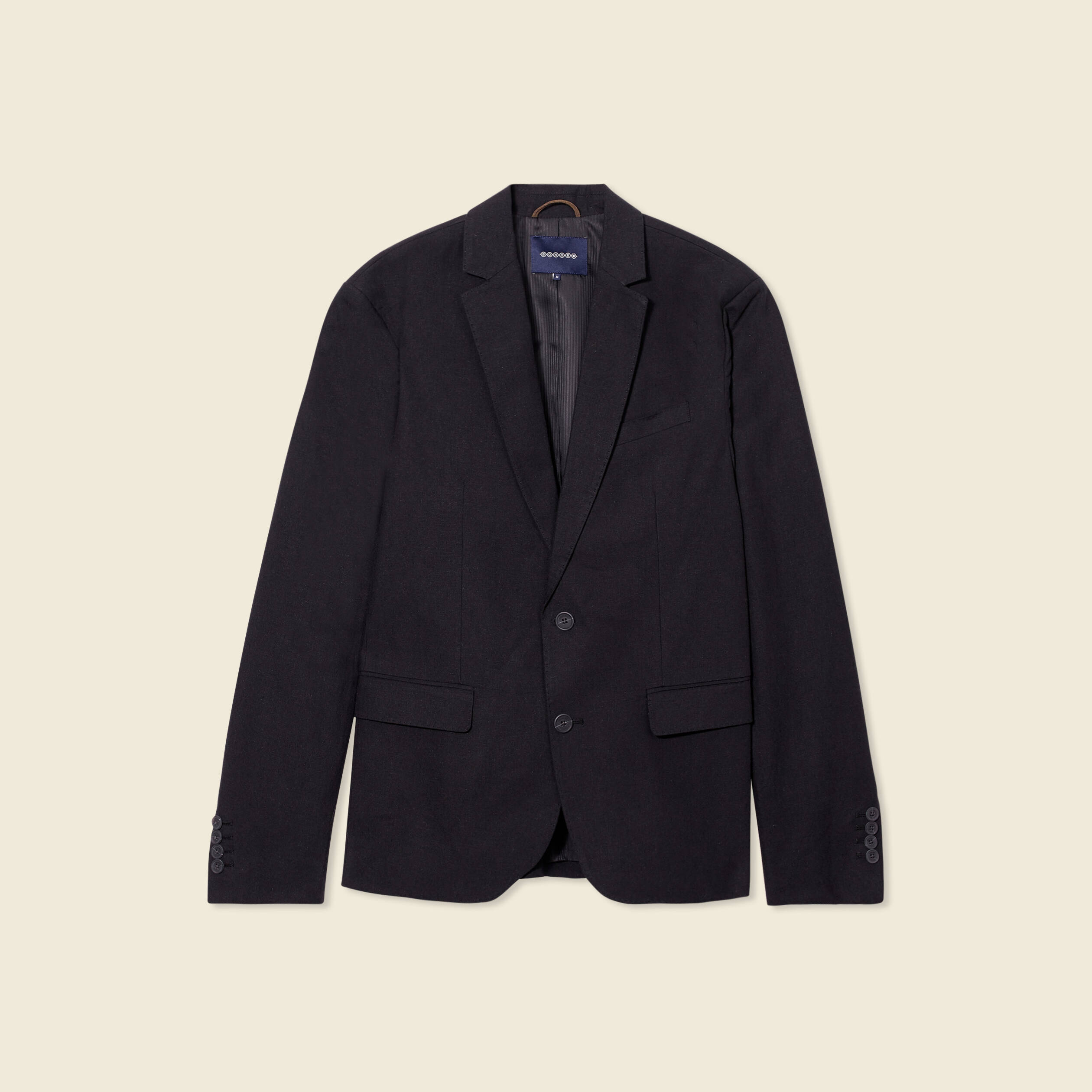 veste blazer boutonnee noir homme Veste blazer boutonnée noir homme
