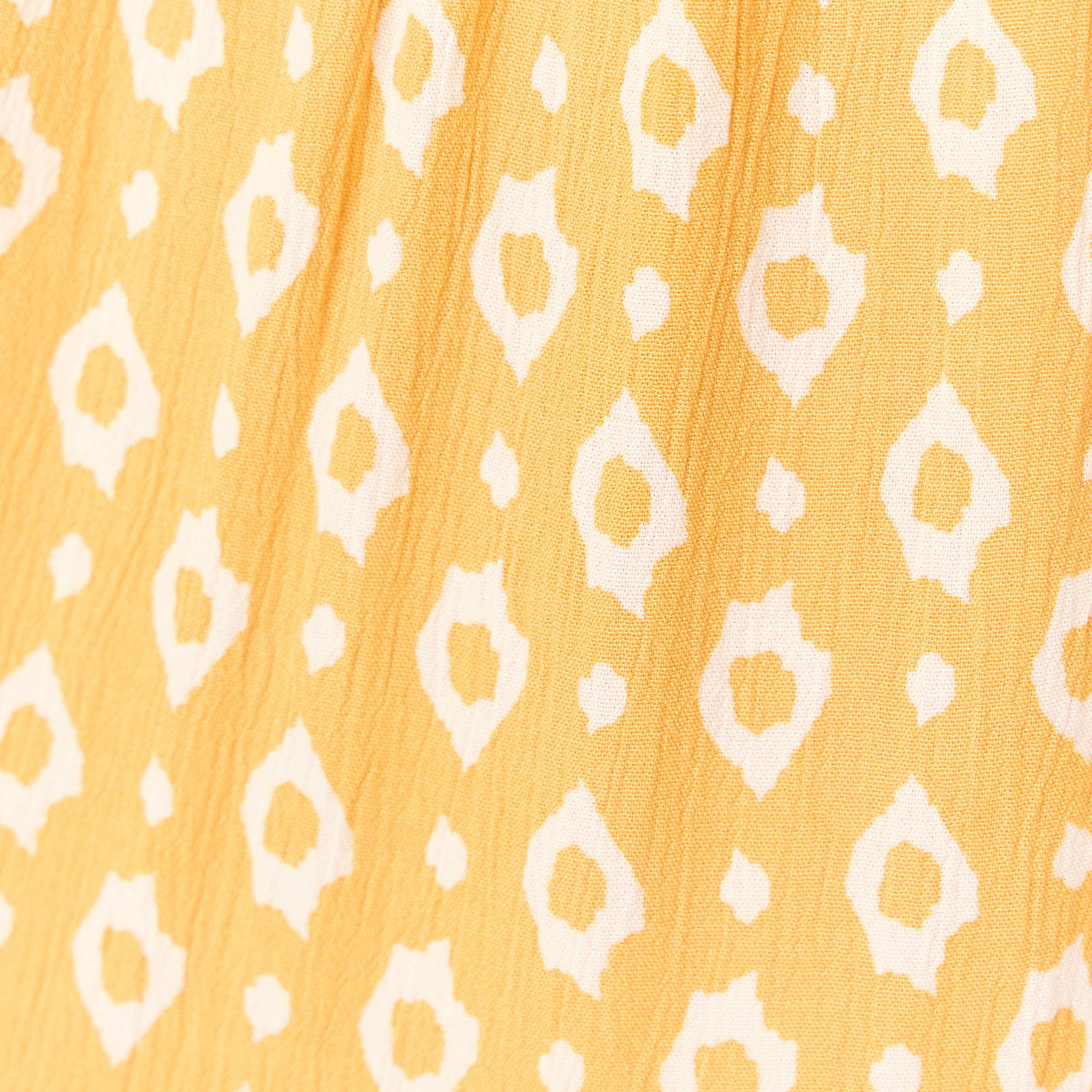 robe longue evasee a perles jaune femme Robe longue évasée à perles jaune femme