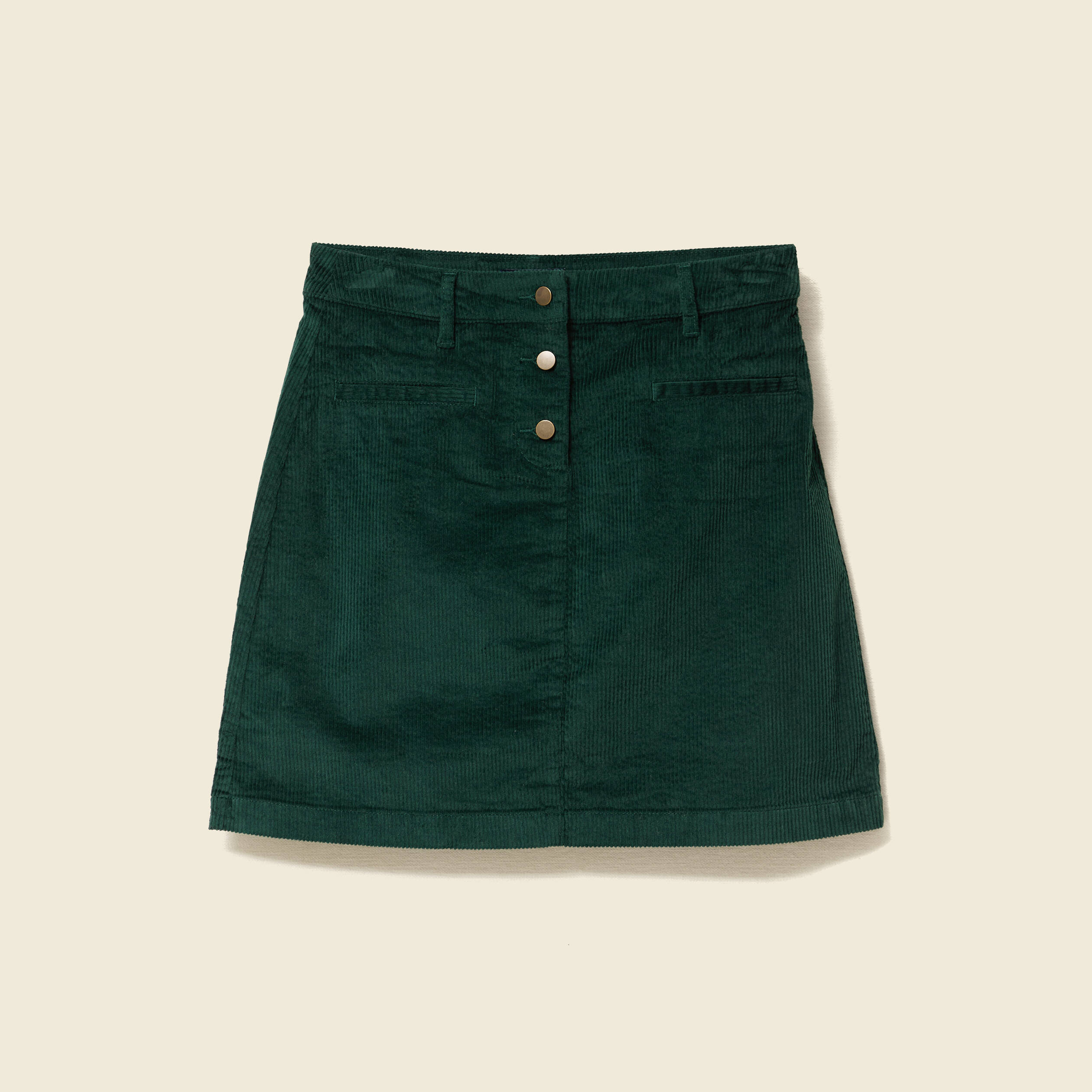 Jupe vert fonc&eacute; femme