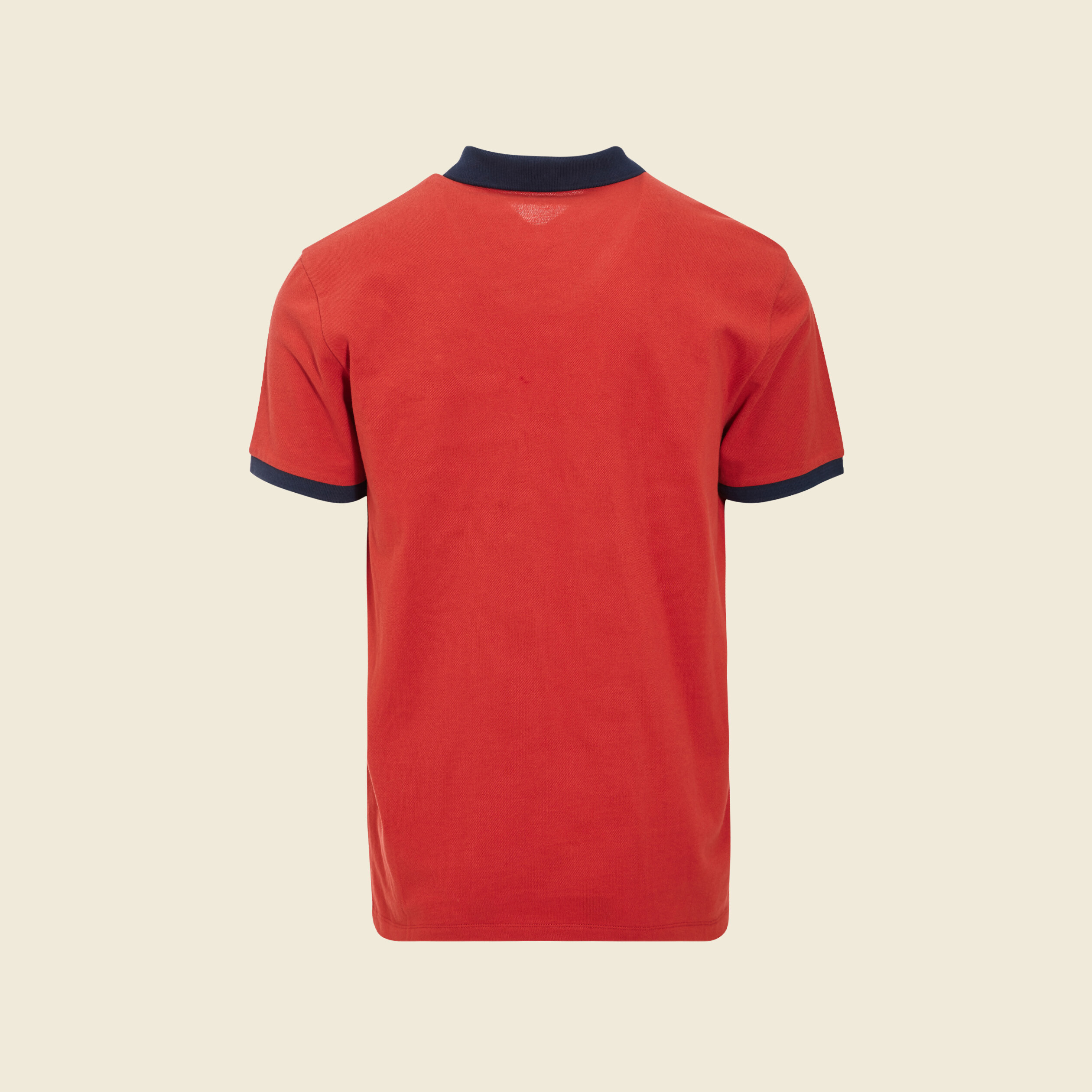 polo manches courtes orange fonce homme Polo manches courtes orange foncé homme
