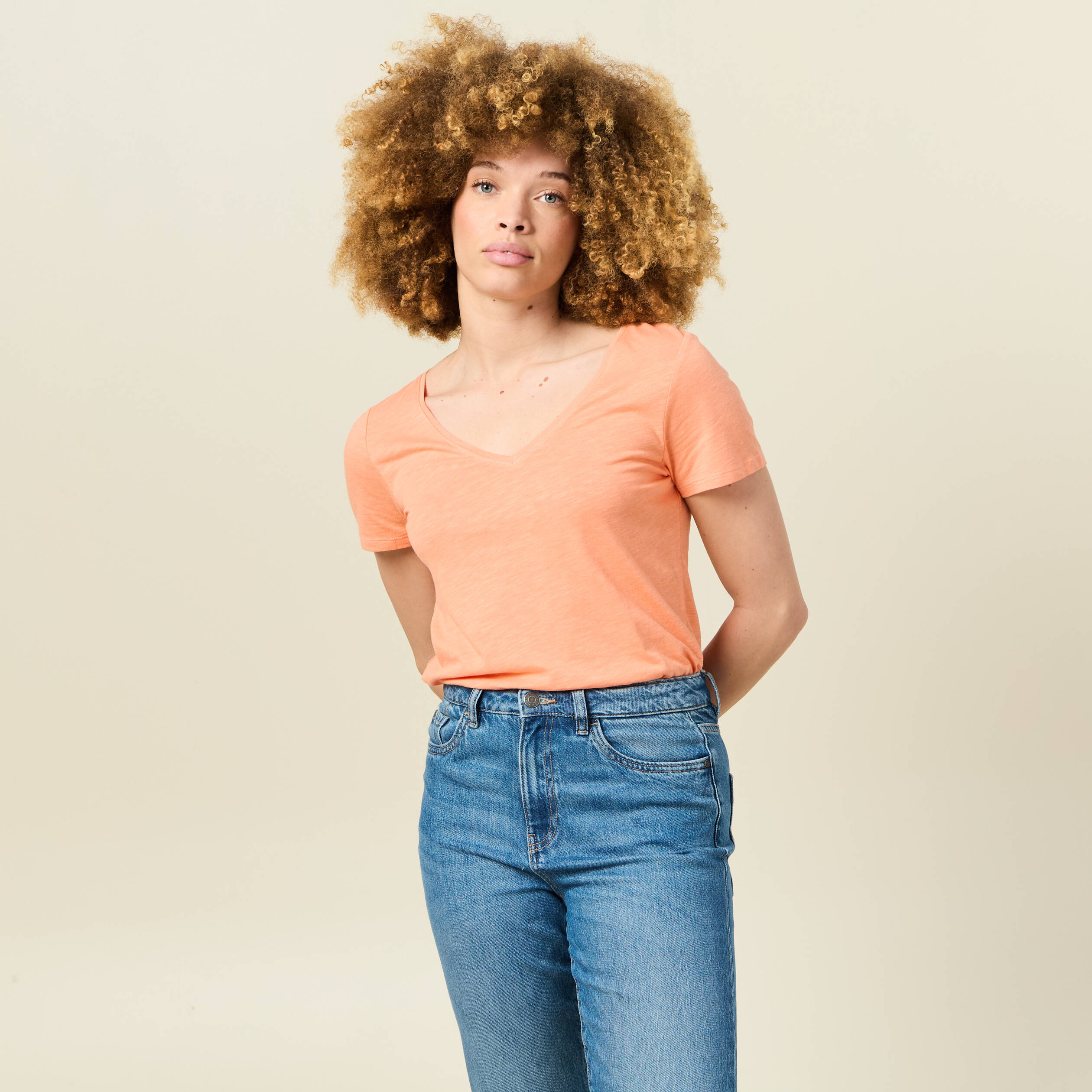 Tee shirt corail femme outlet