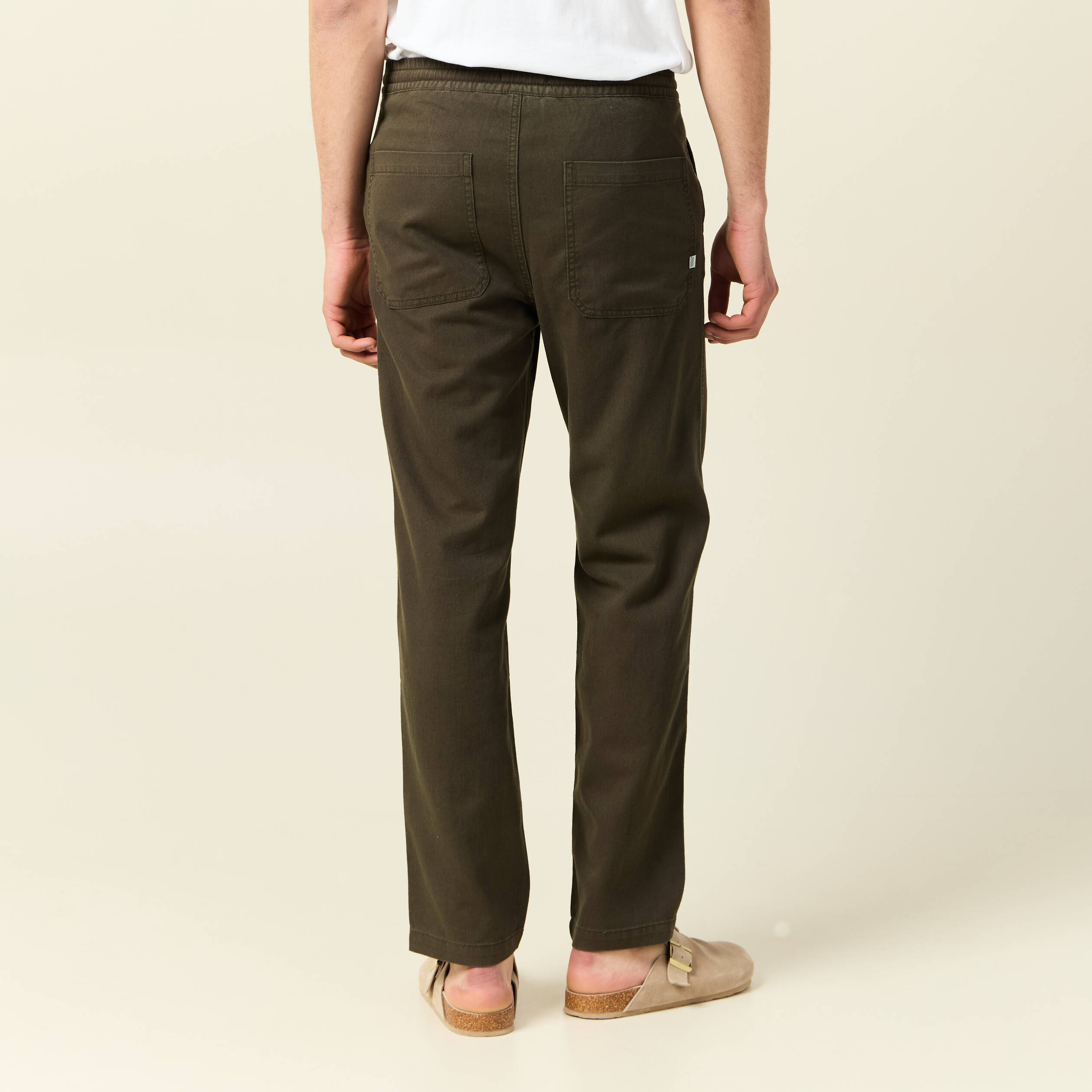 pantalon chino vert kaki homme Pantalon chino vert kaki homme