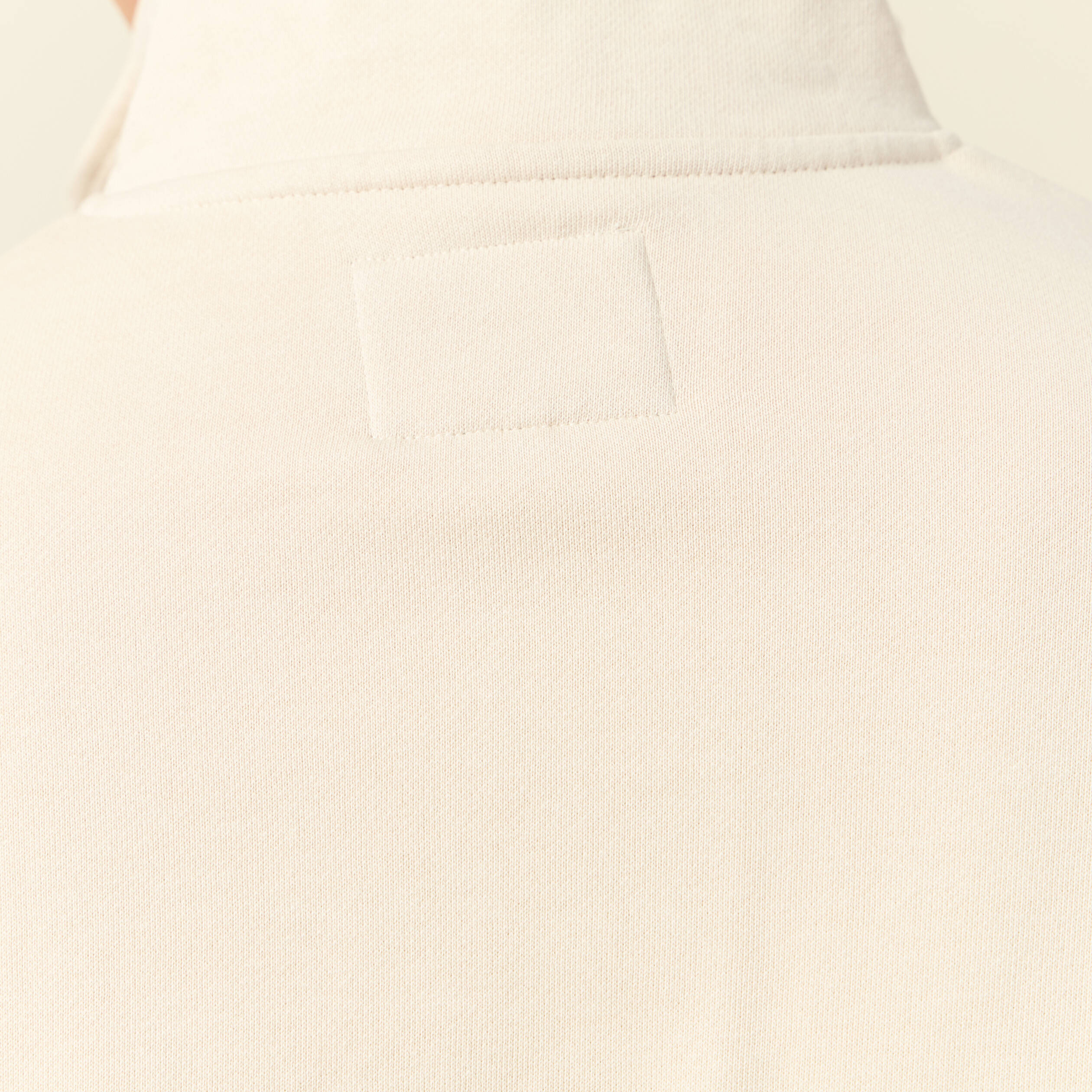 Sweat manches longues en coton sable homme