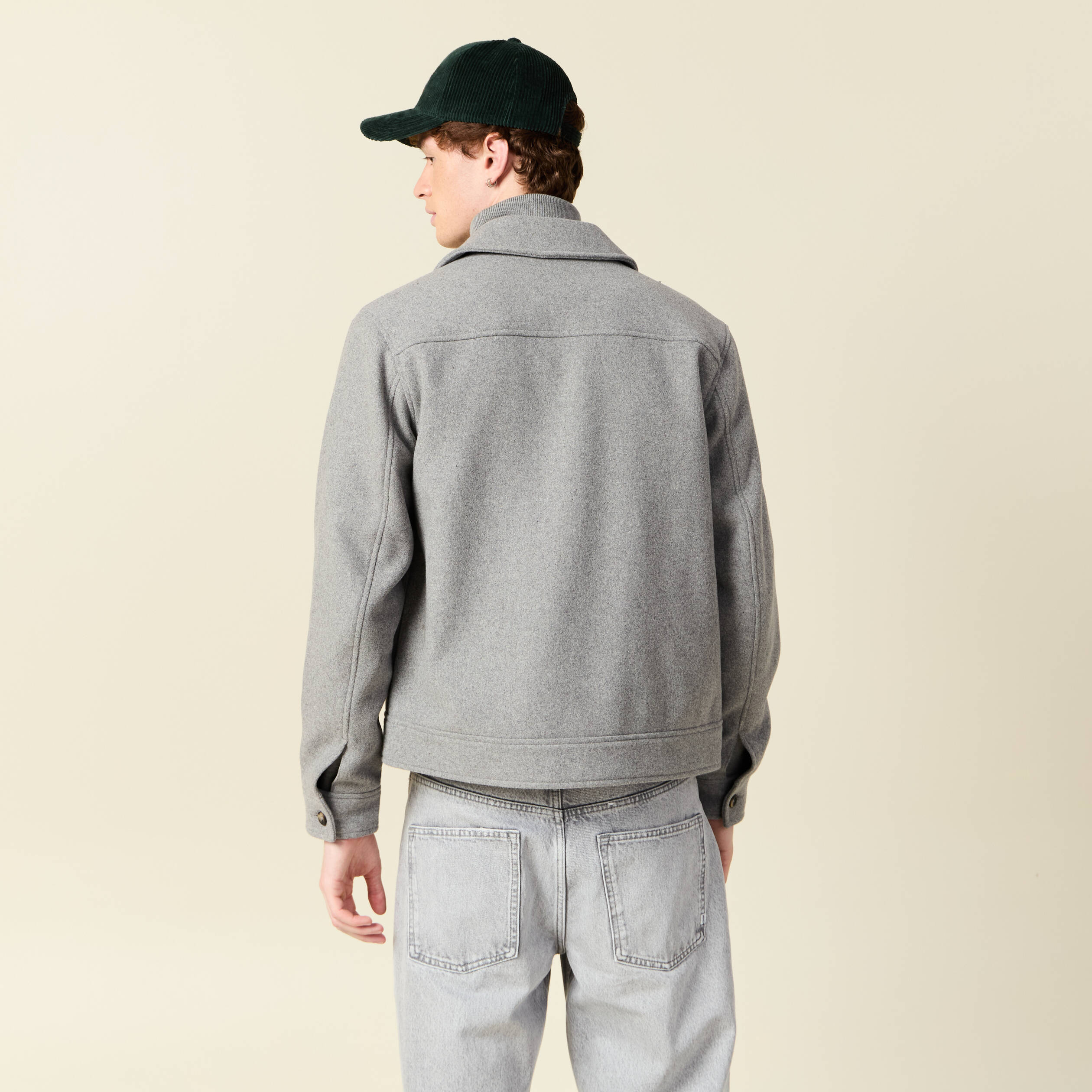 Parka uni matelassé avec poches zippées State of Art | Espace Mode