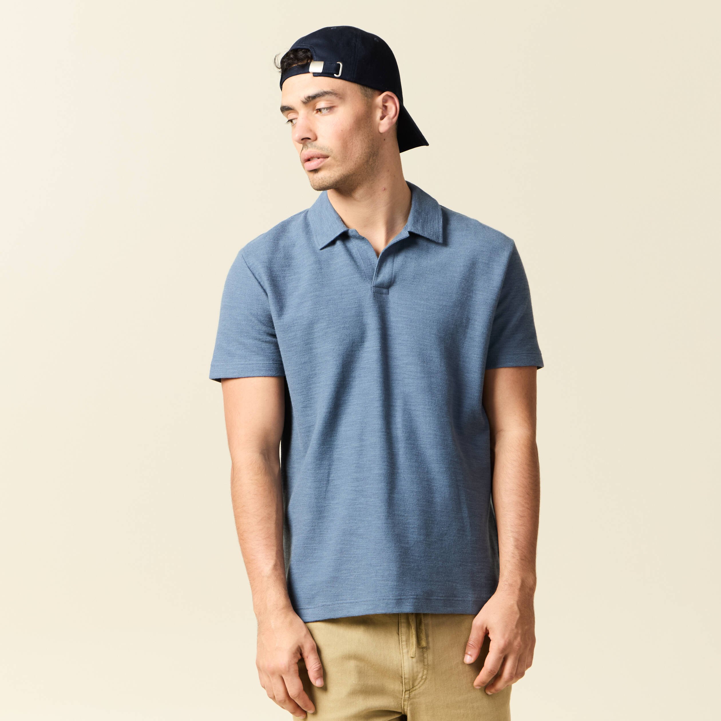 polo manches courtes bleu fonce homme Polo manches courtes bleu foncé homme