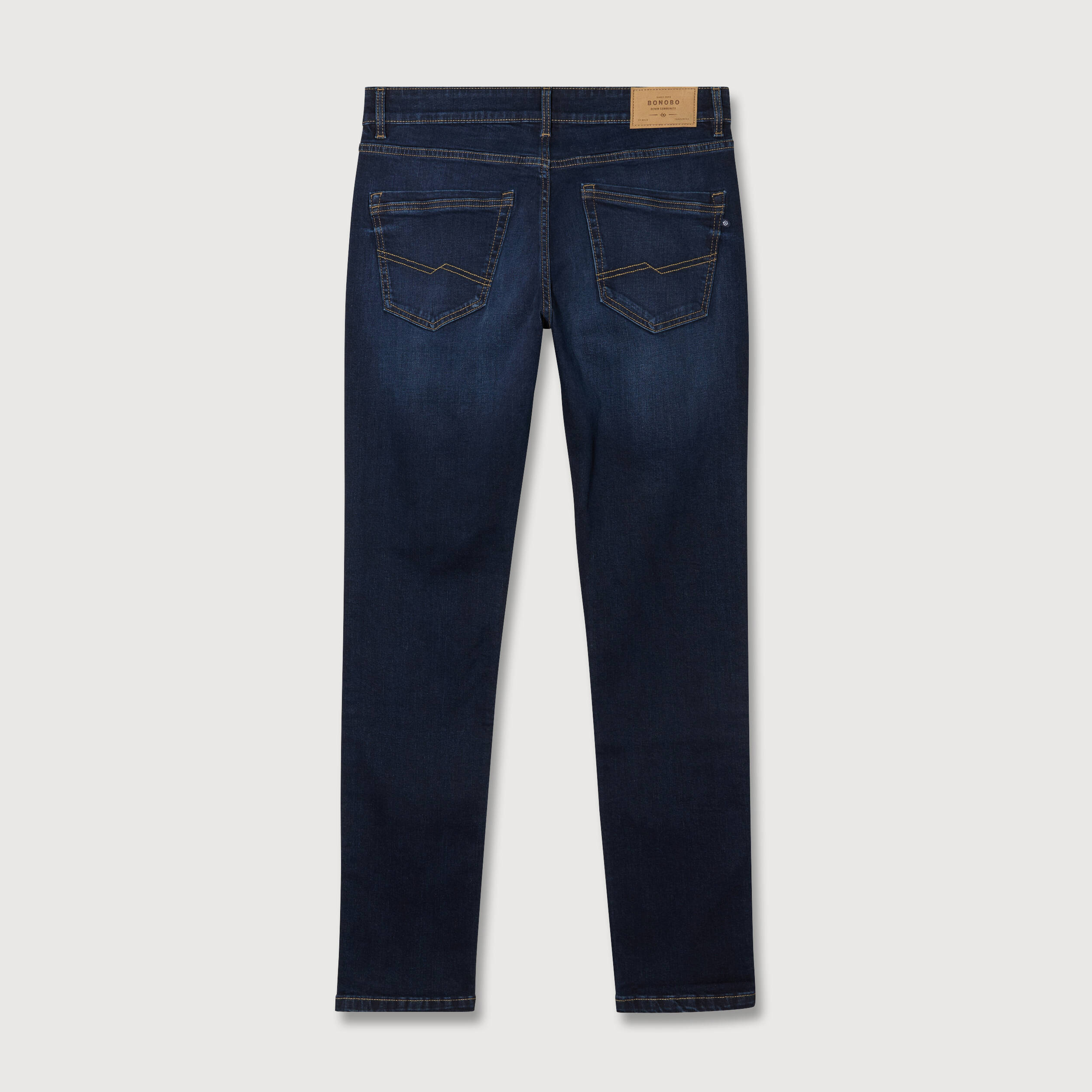 Jeans slim denim brut homme