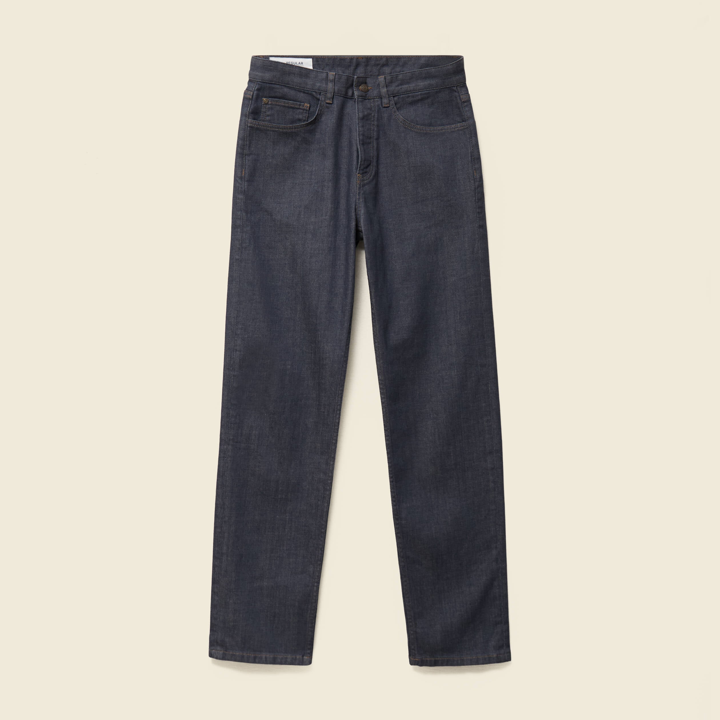 Jeans regular longueur 32 denim brut rinse homme