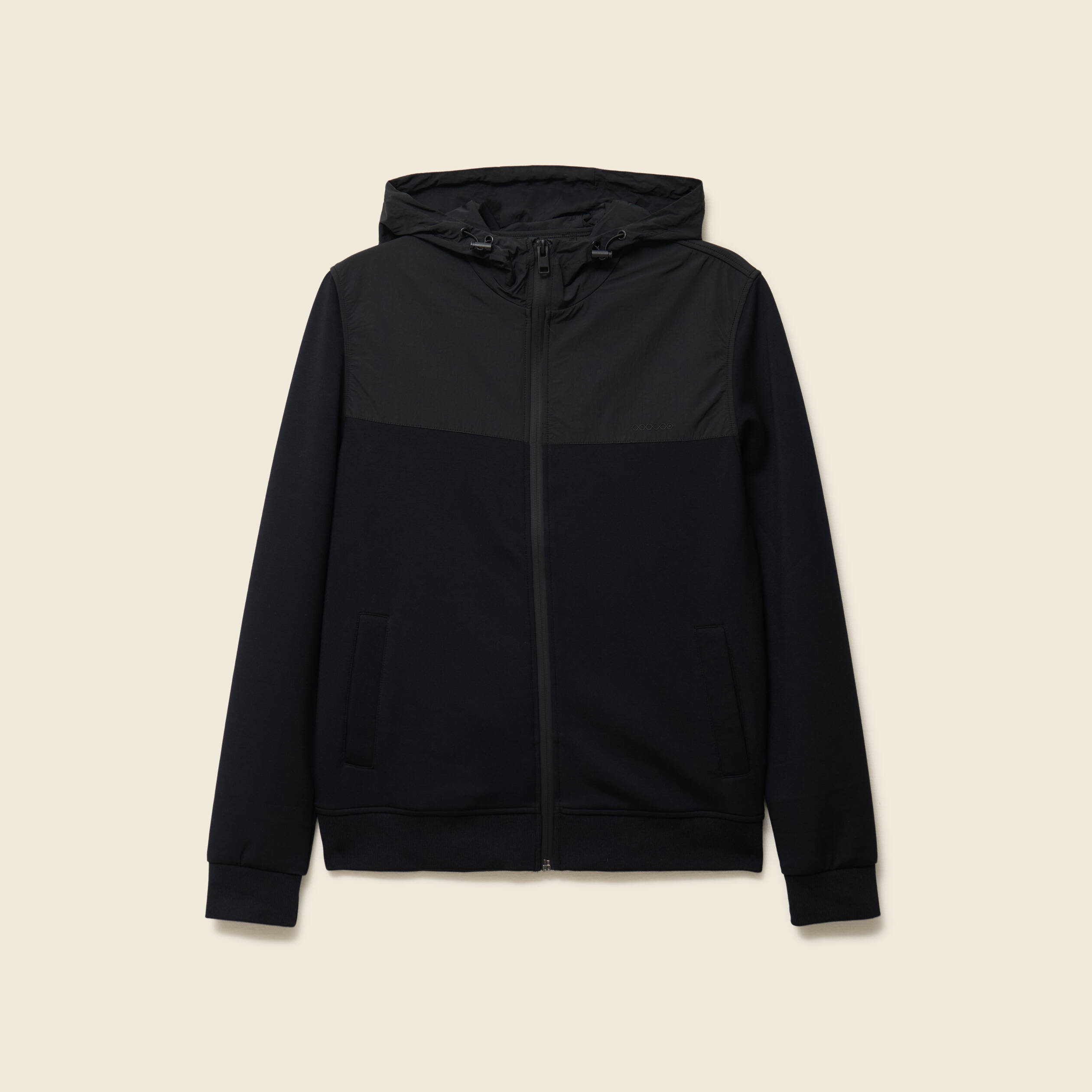 Sweat zipp&eacute; &agrave; capuche vert fonc&eacute; homme