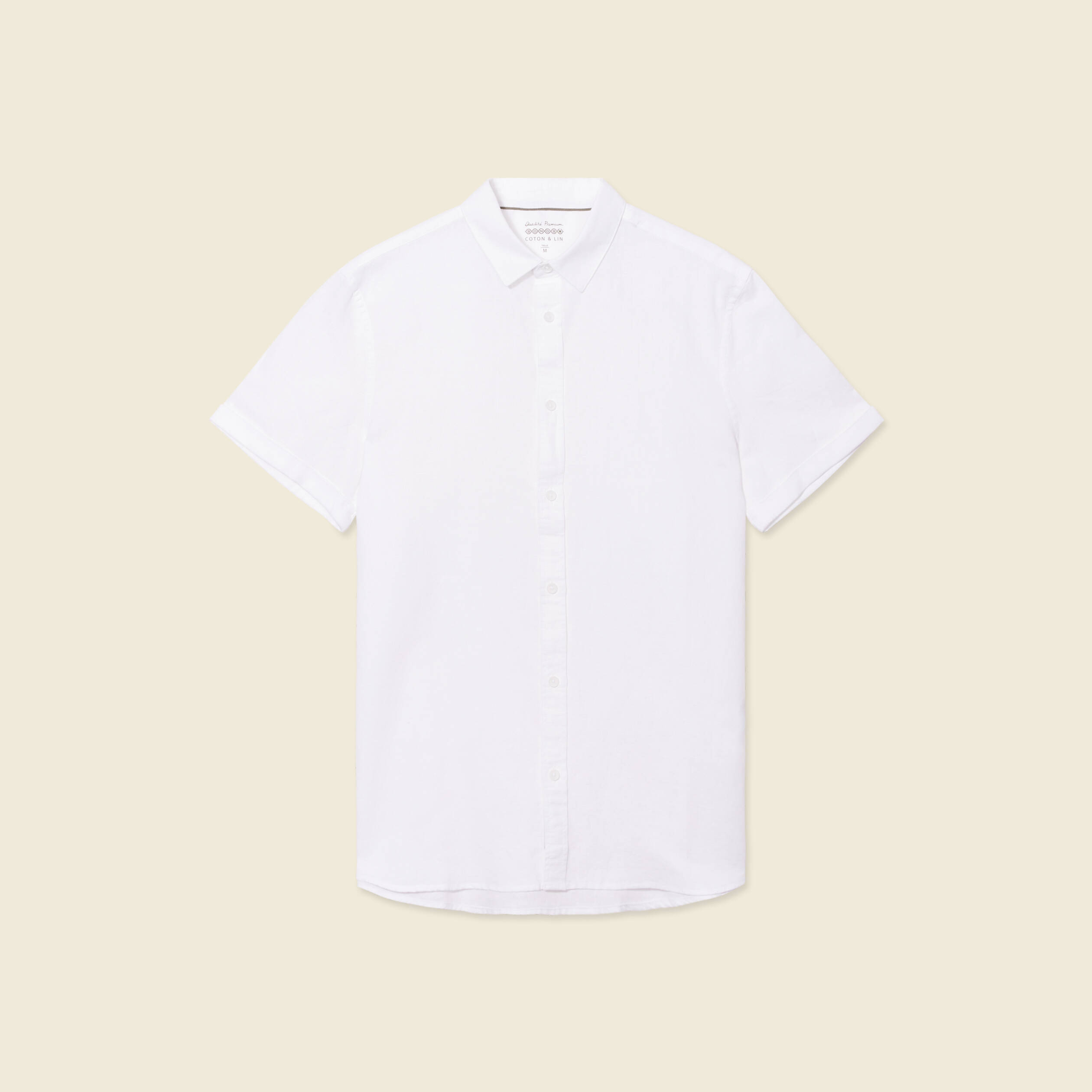 chemise manches courtes blanc homme Chemise manches courtes blanc homme