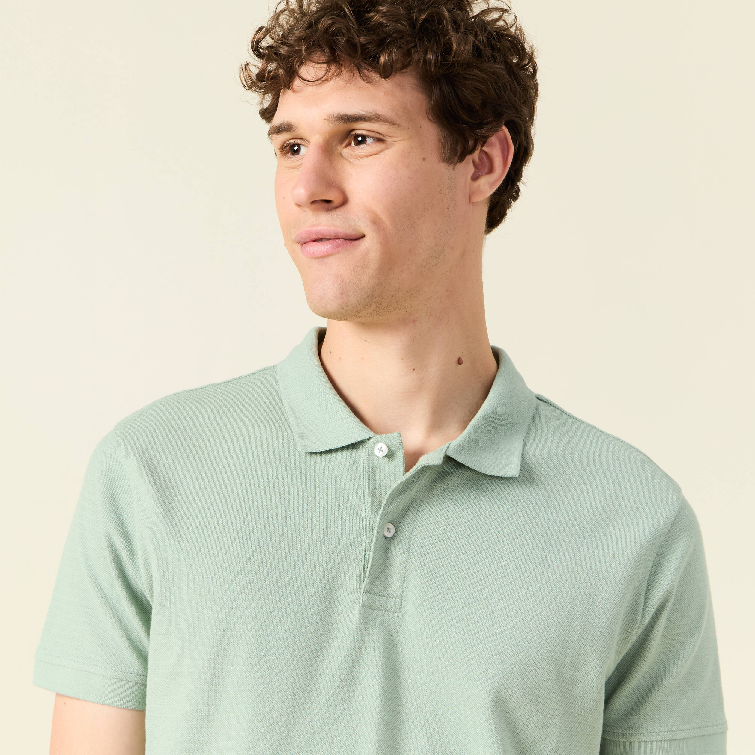 polo eco responsable vert homme Polo éco-responsable vert homme