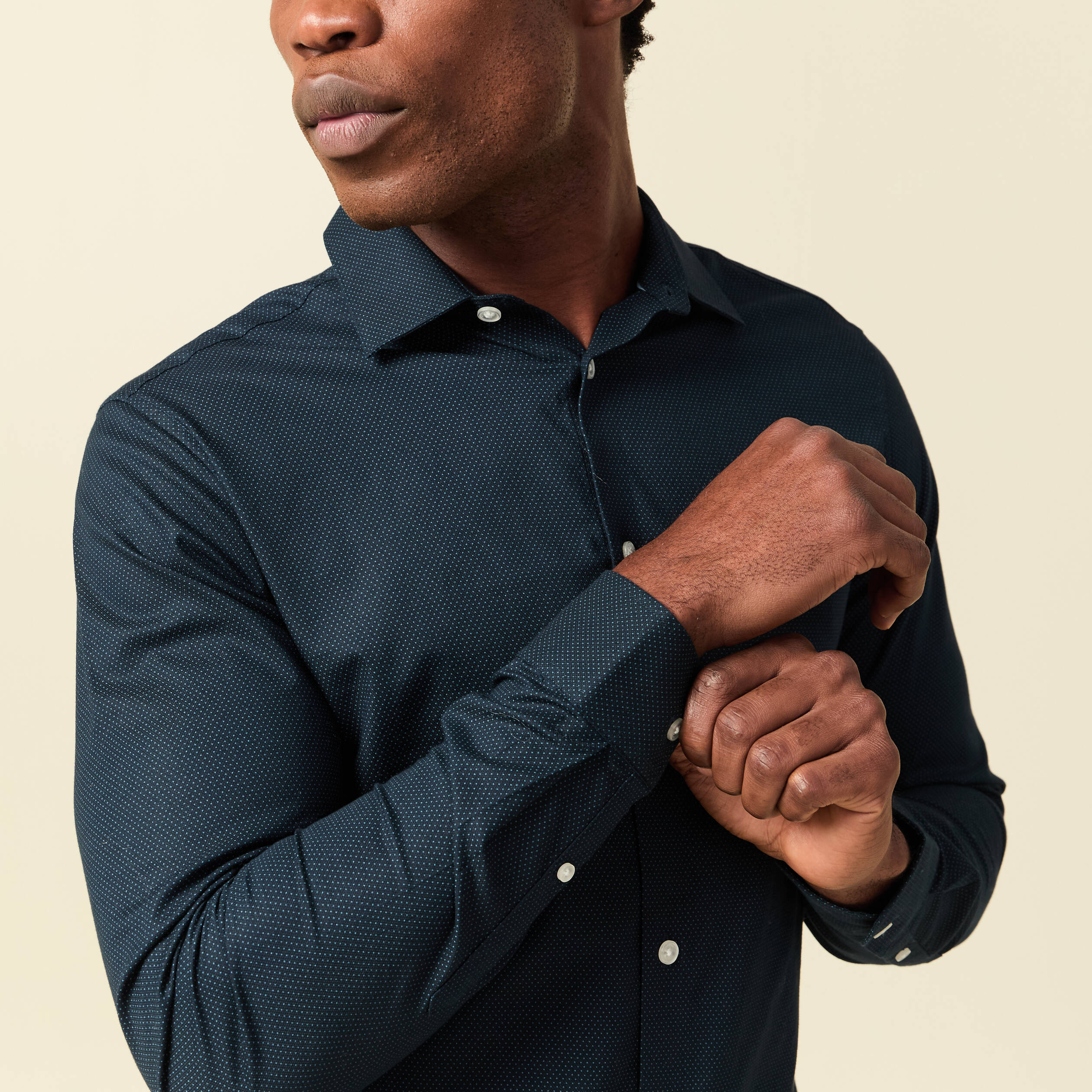 Chemise Hawaïenne Homme Mode à Manches Courtes Rayures Bicolore Pas