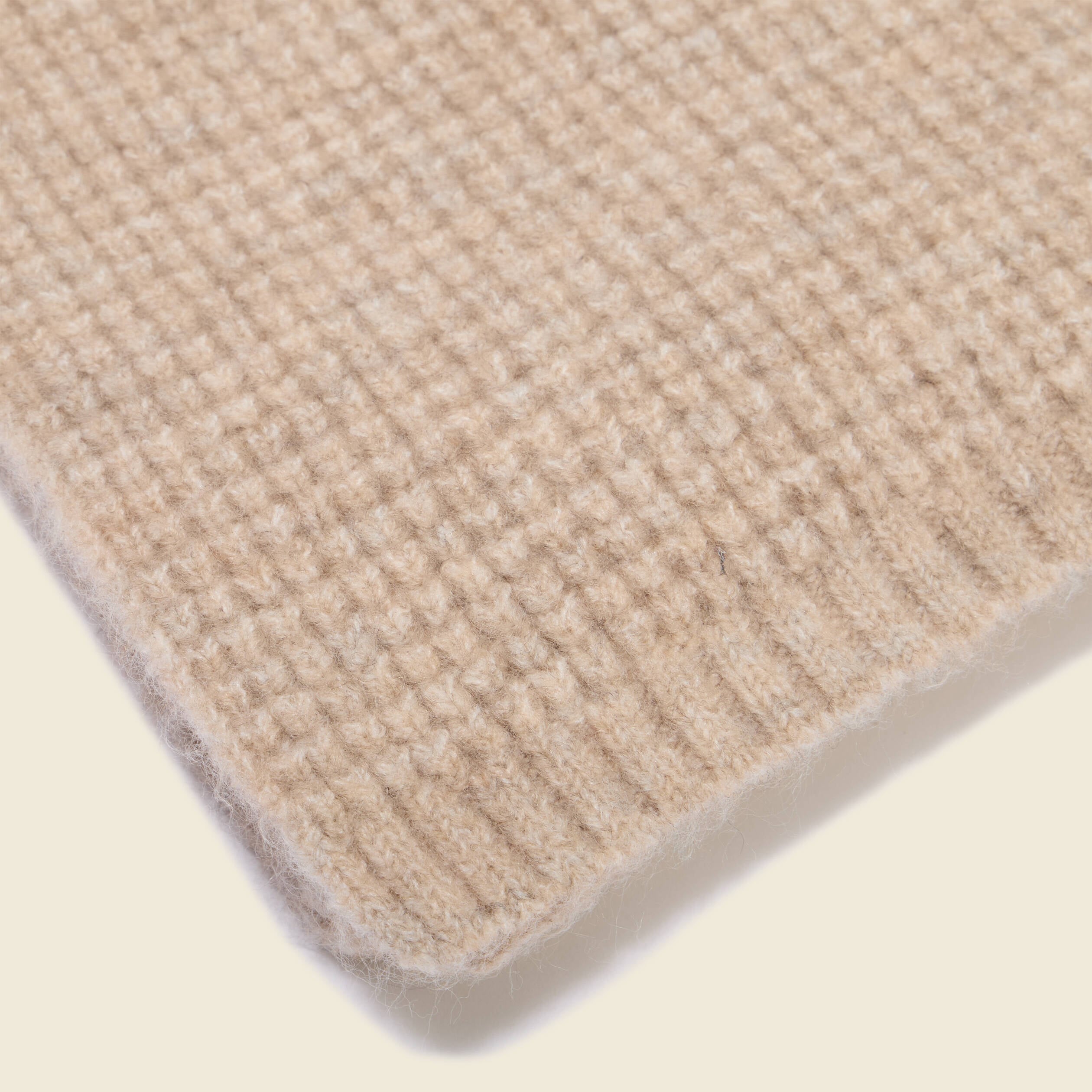 &Eacute;charpe en maille beige homme