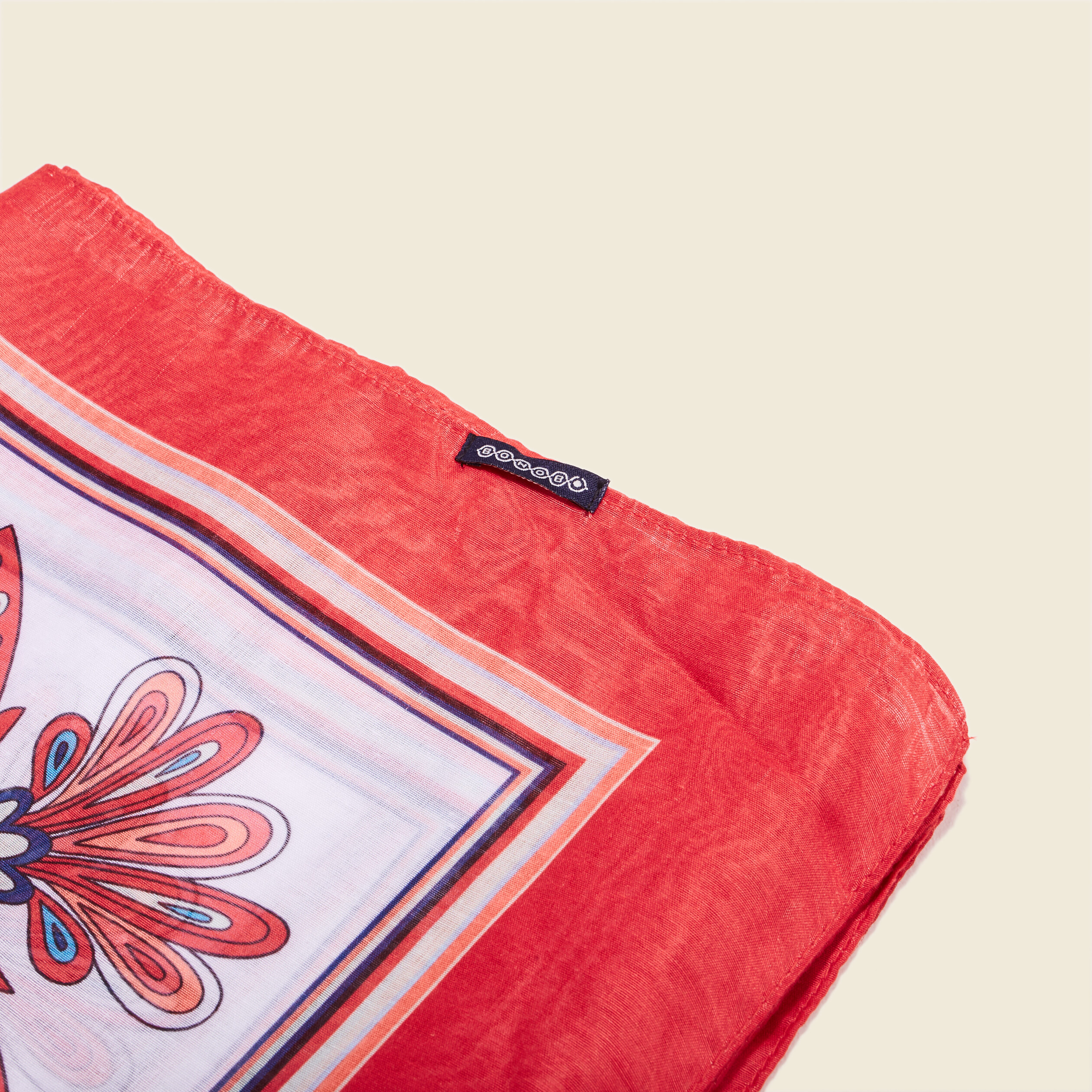 Foulard rose fushia femme