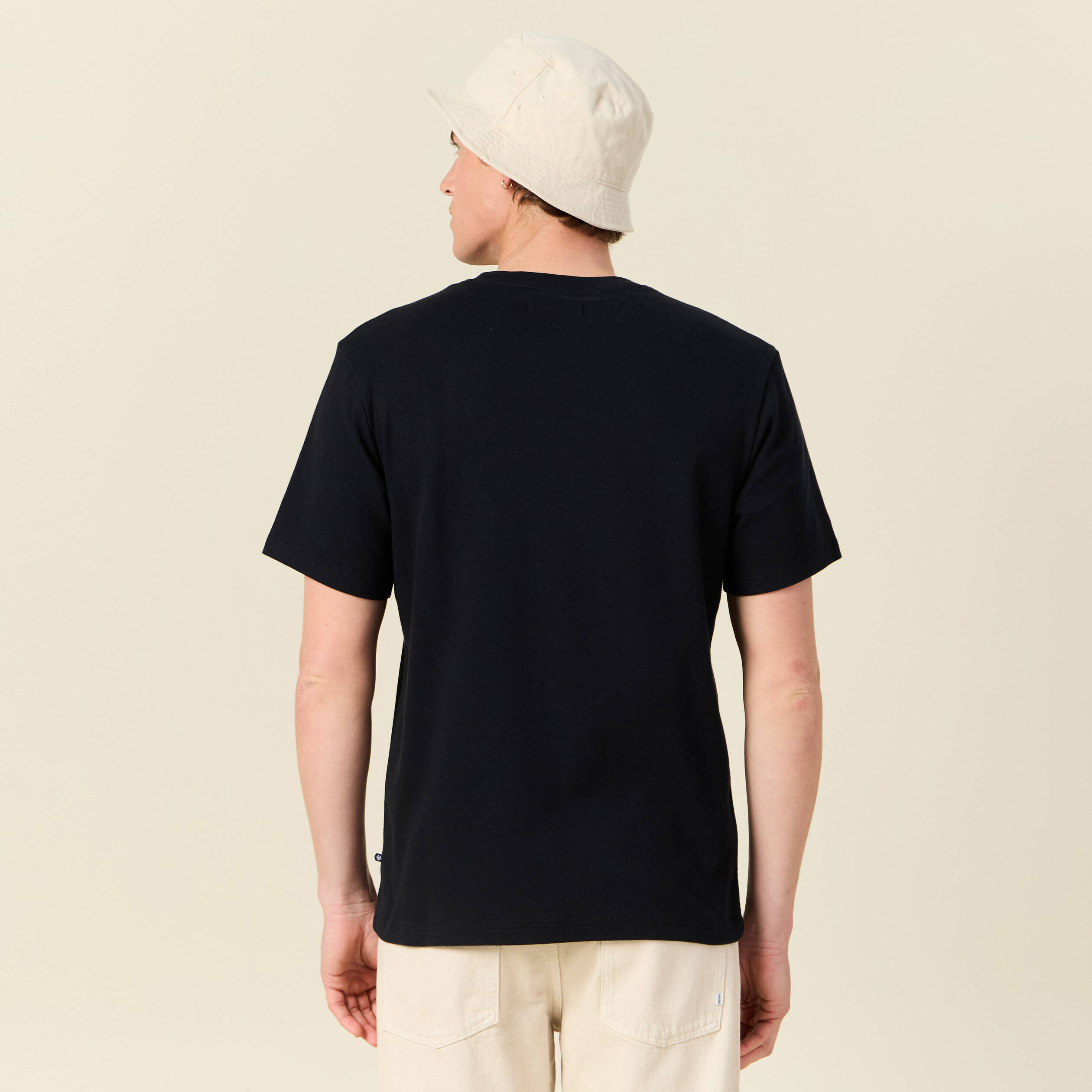T-shirt manches courtes noir homme