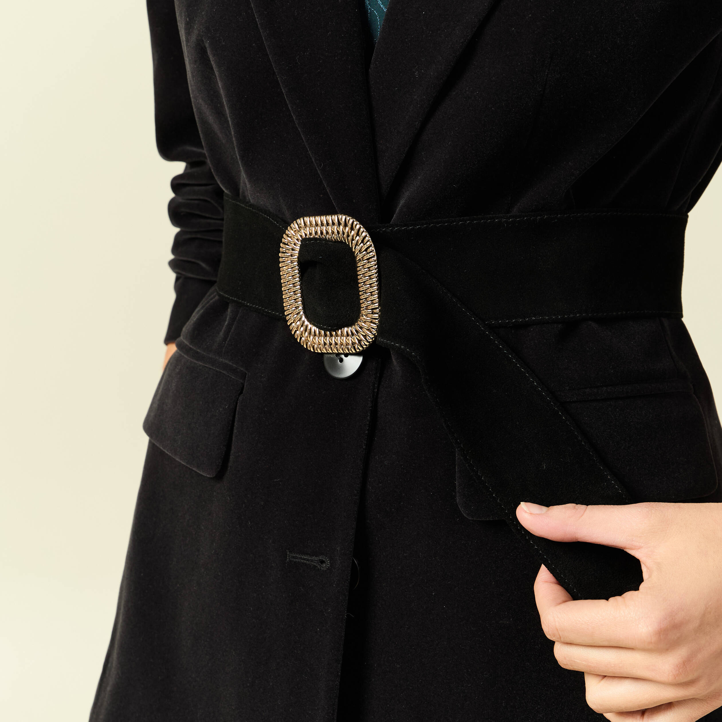 Ceinture Large Femme Faith Connexion Noire Taille Unique - Neuf Avec Étiquettes