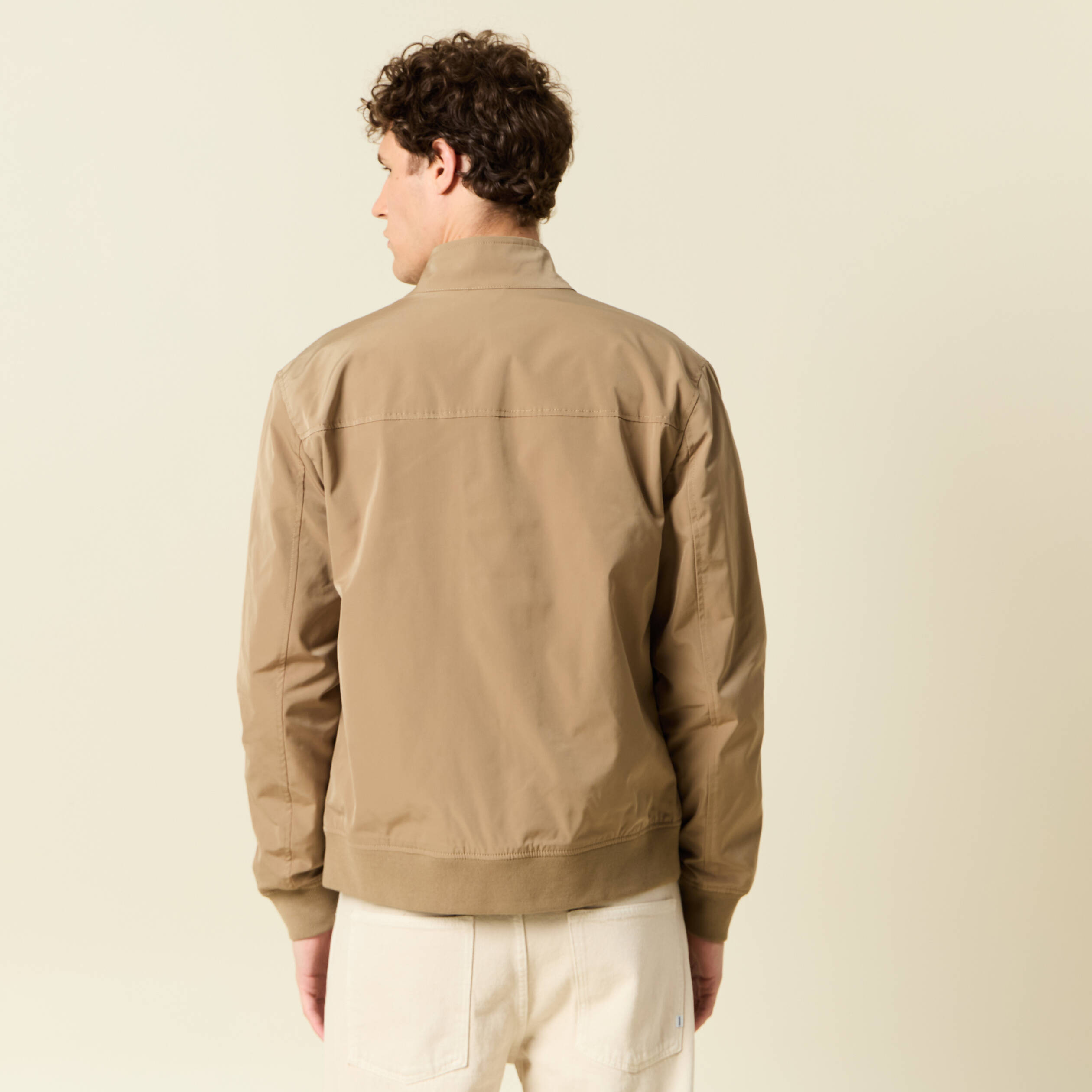 blouson eco responsable marron homme Blouson éco-responsable marron homme