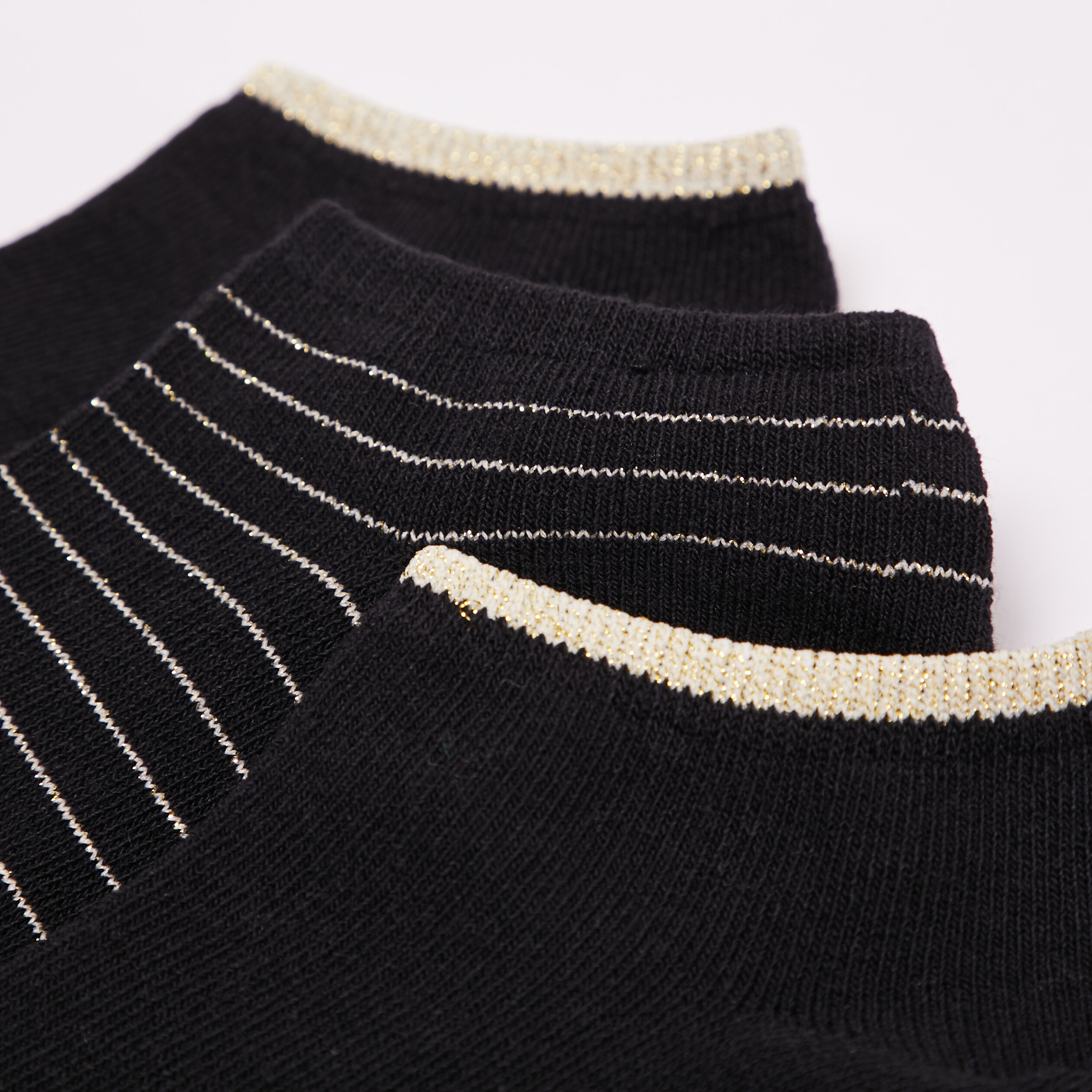 Lot 3 paires chaussettes noir femme