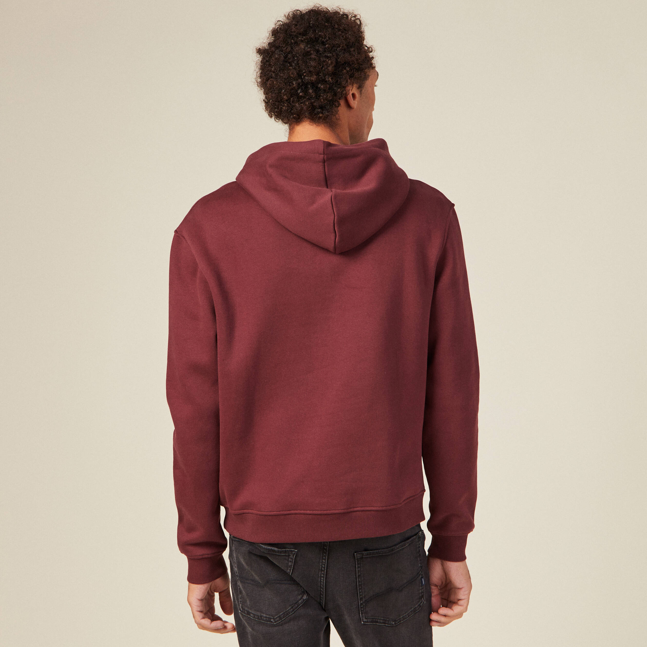 sweat a capuche rouge fonce homme Sweat à capuche rouge foncé homme
