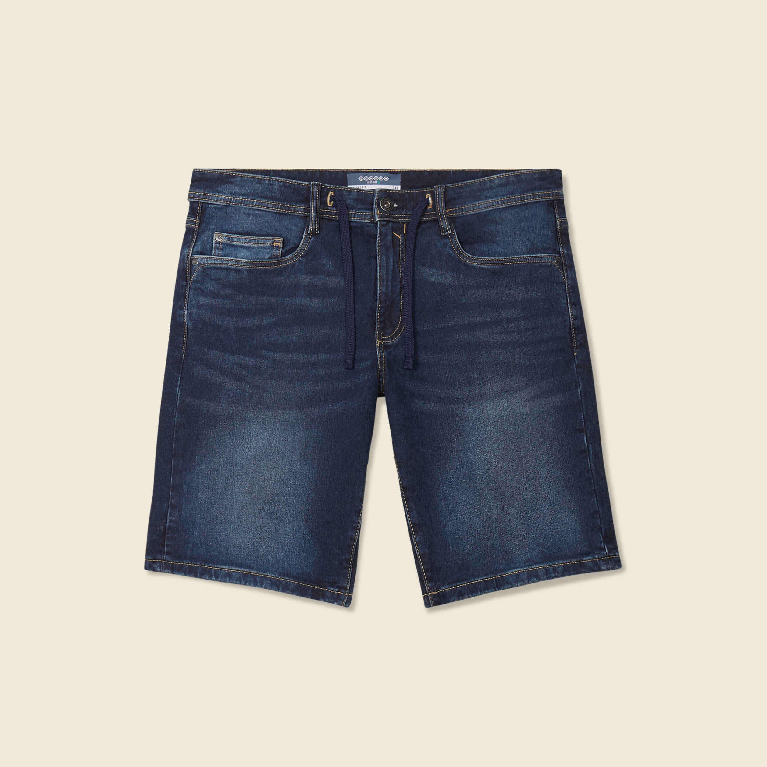 bermuda confort ultra stretch denim brut homme Bermuda confort ultra stretch denim brut homme