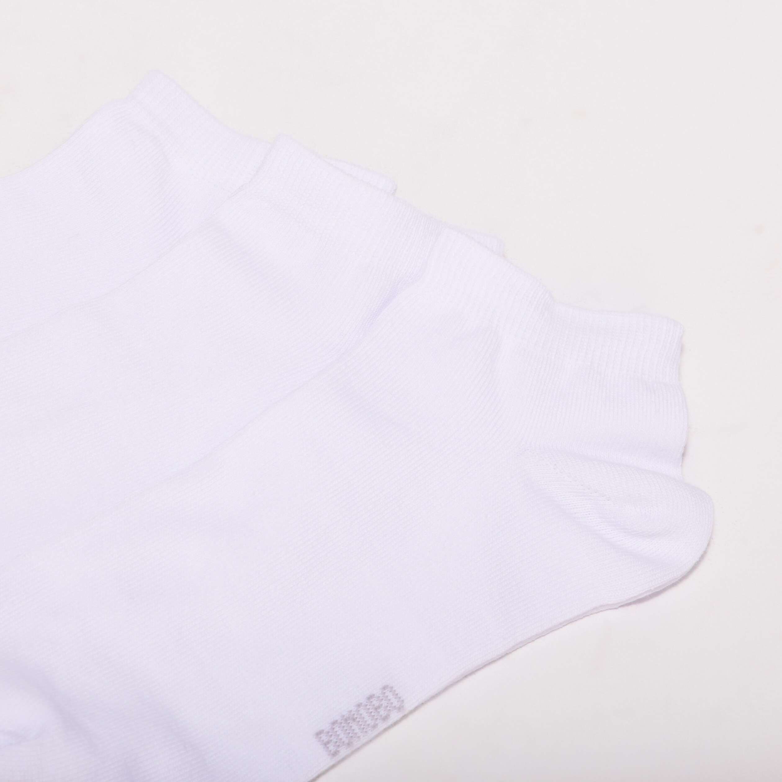 Lot 3 paires chaussettes blanc homme