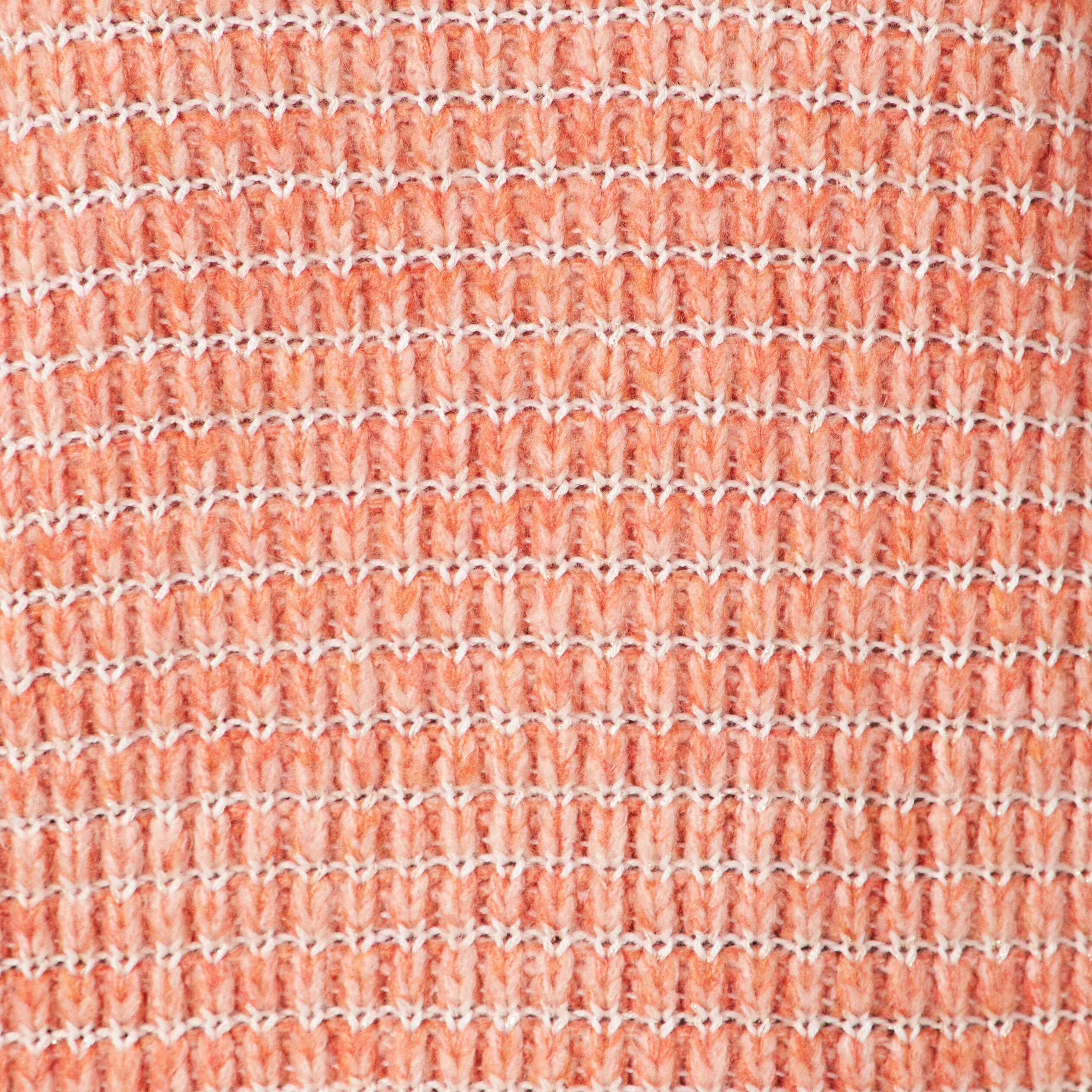 Pull manches longues rouge clair femme