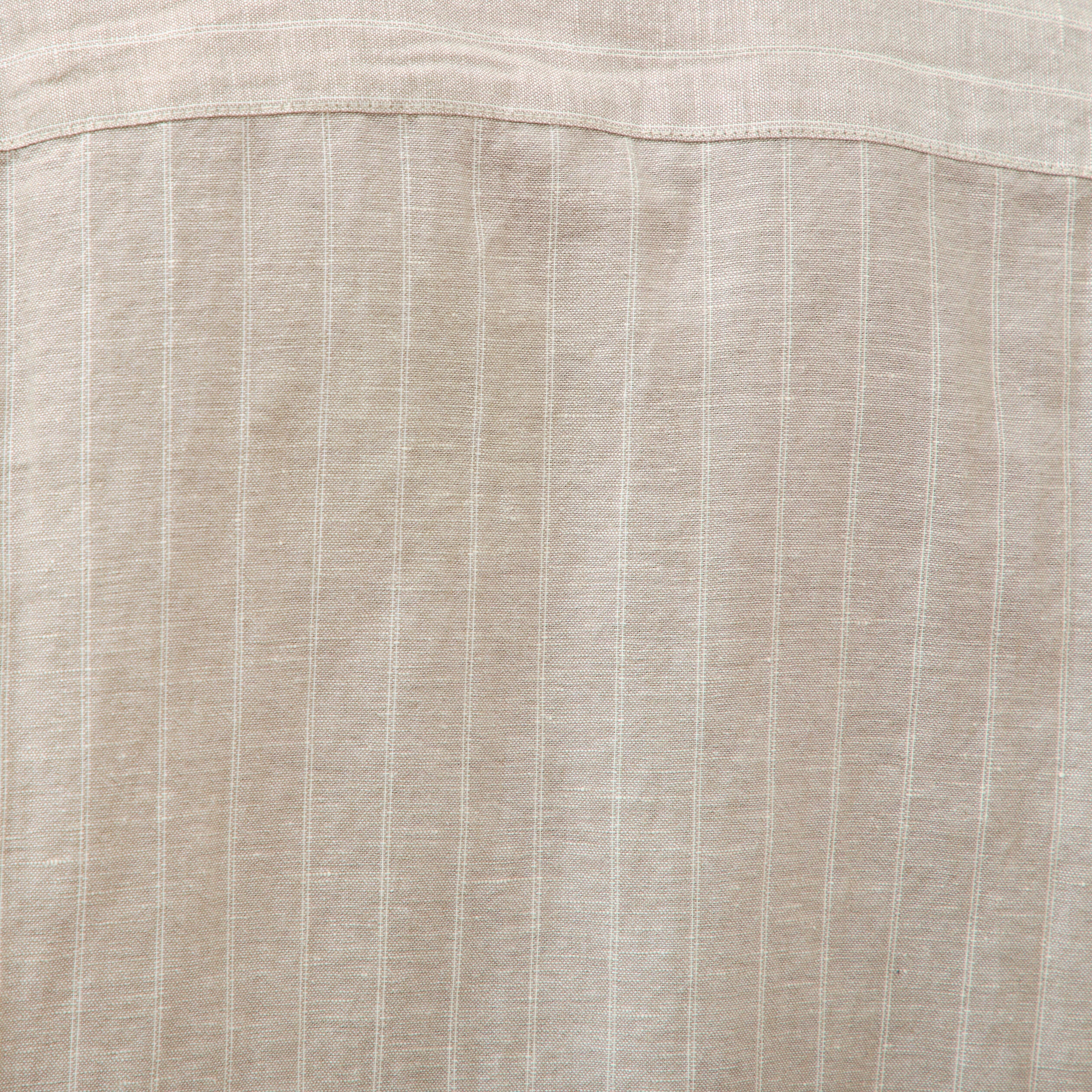 Chemise manches courtes vert kaki homme