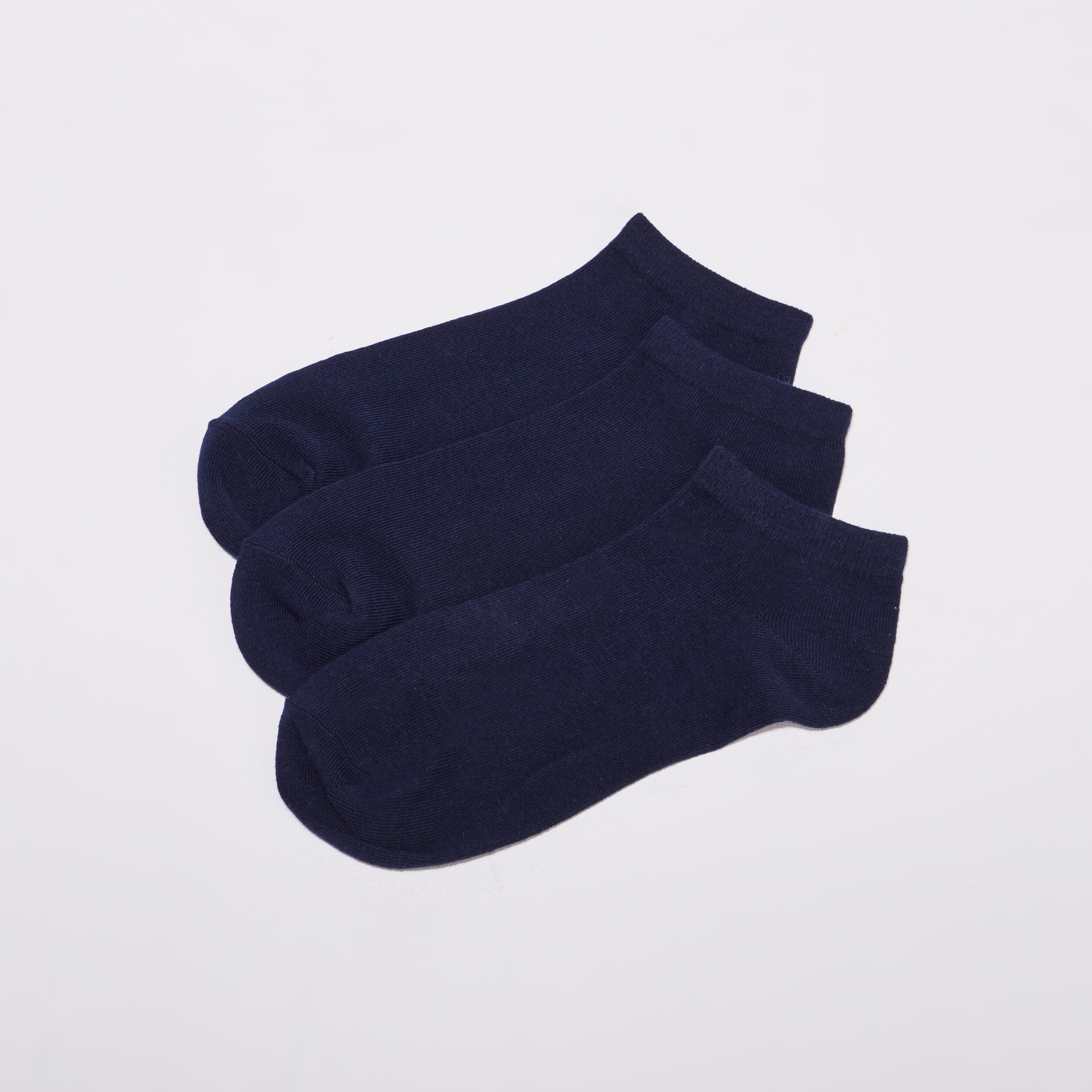 Lot 3 paires chaussettes bleu marine homme