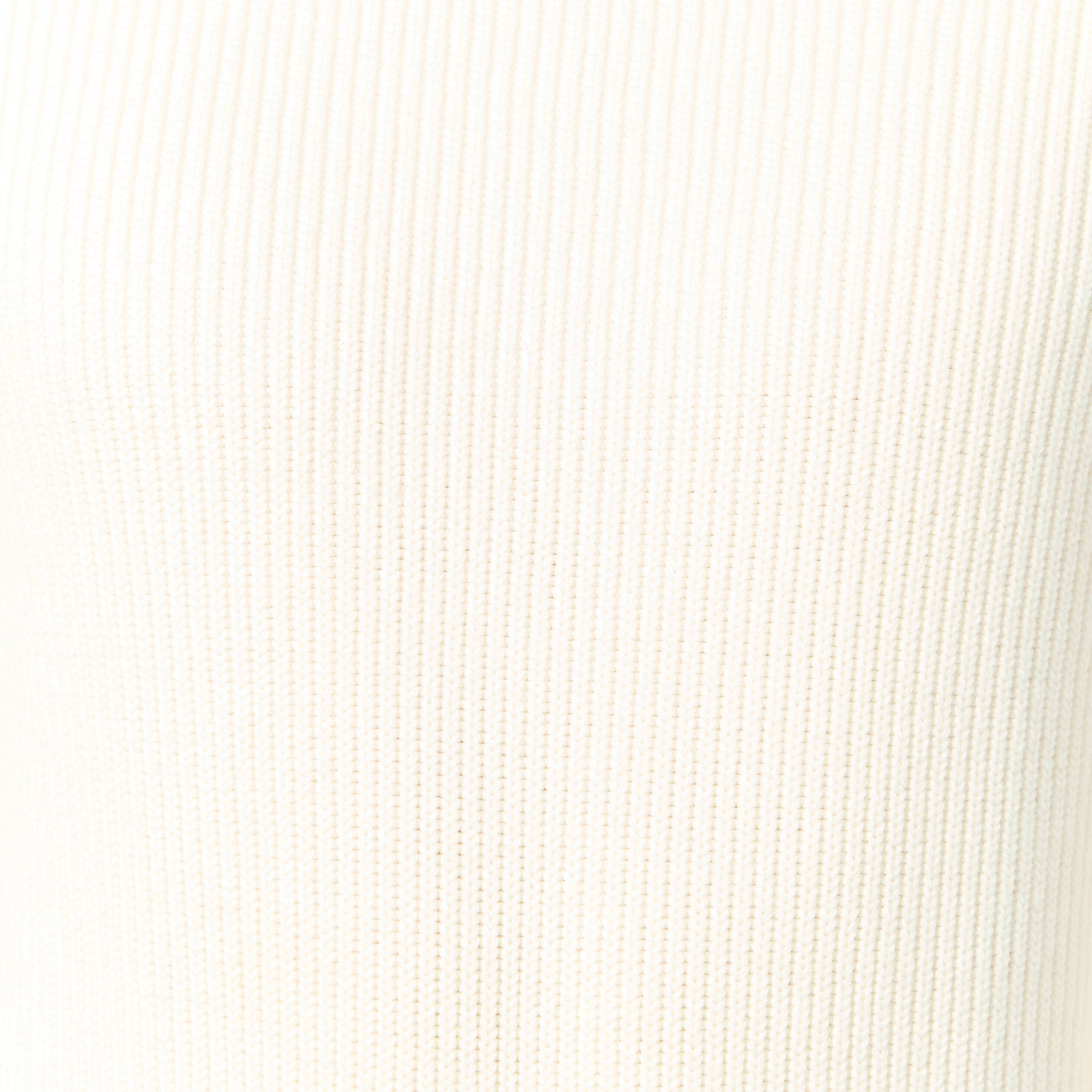 Pull fin manches longues col rond ecru homme