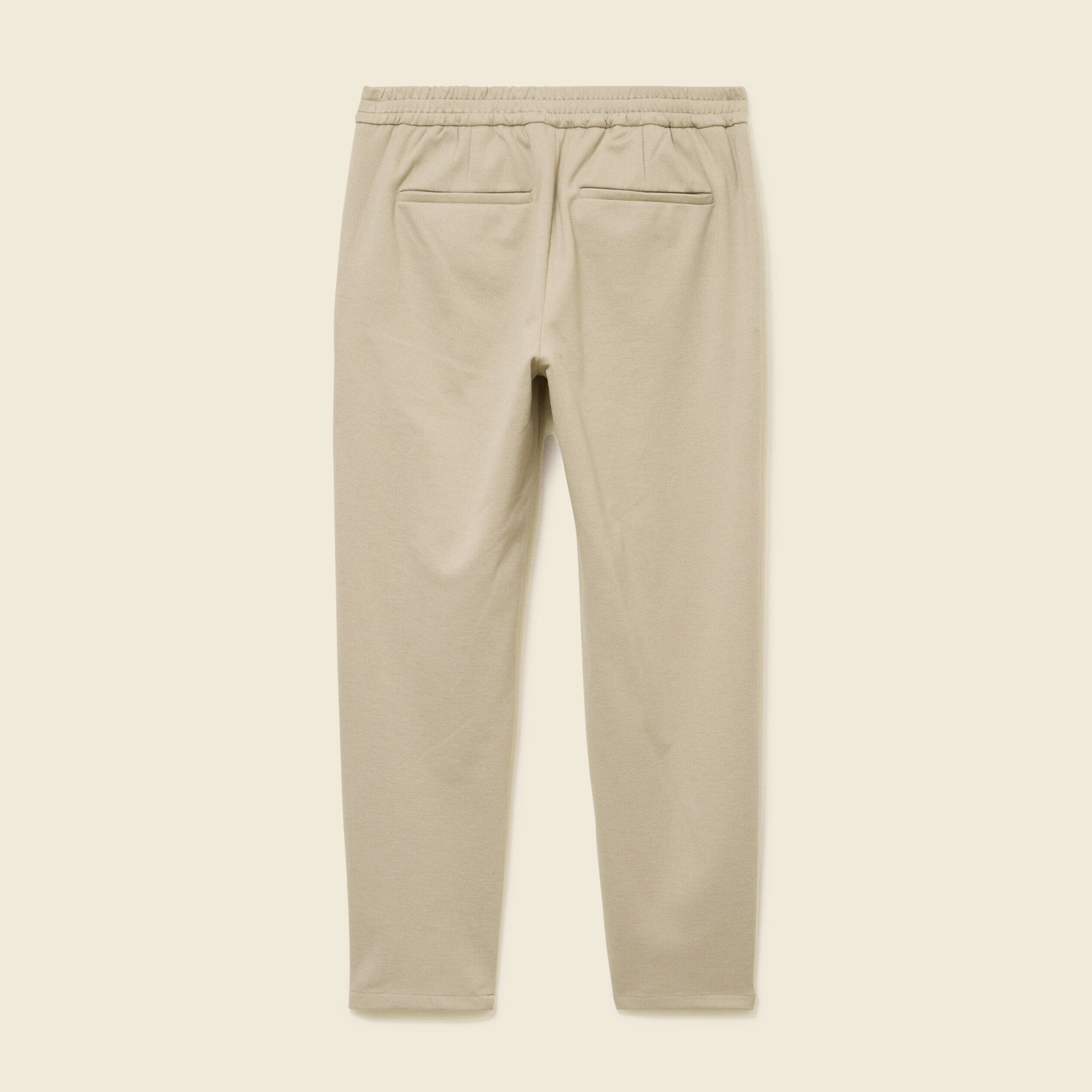 Pantalon droit longueur 32 gris clair homme