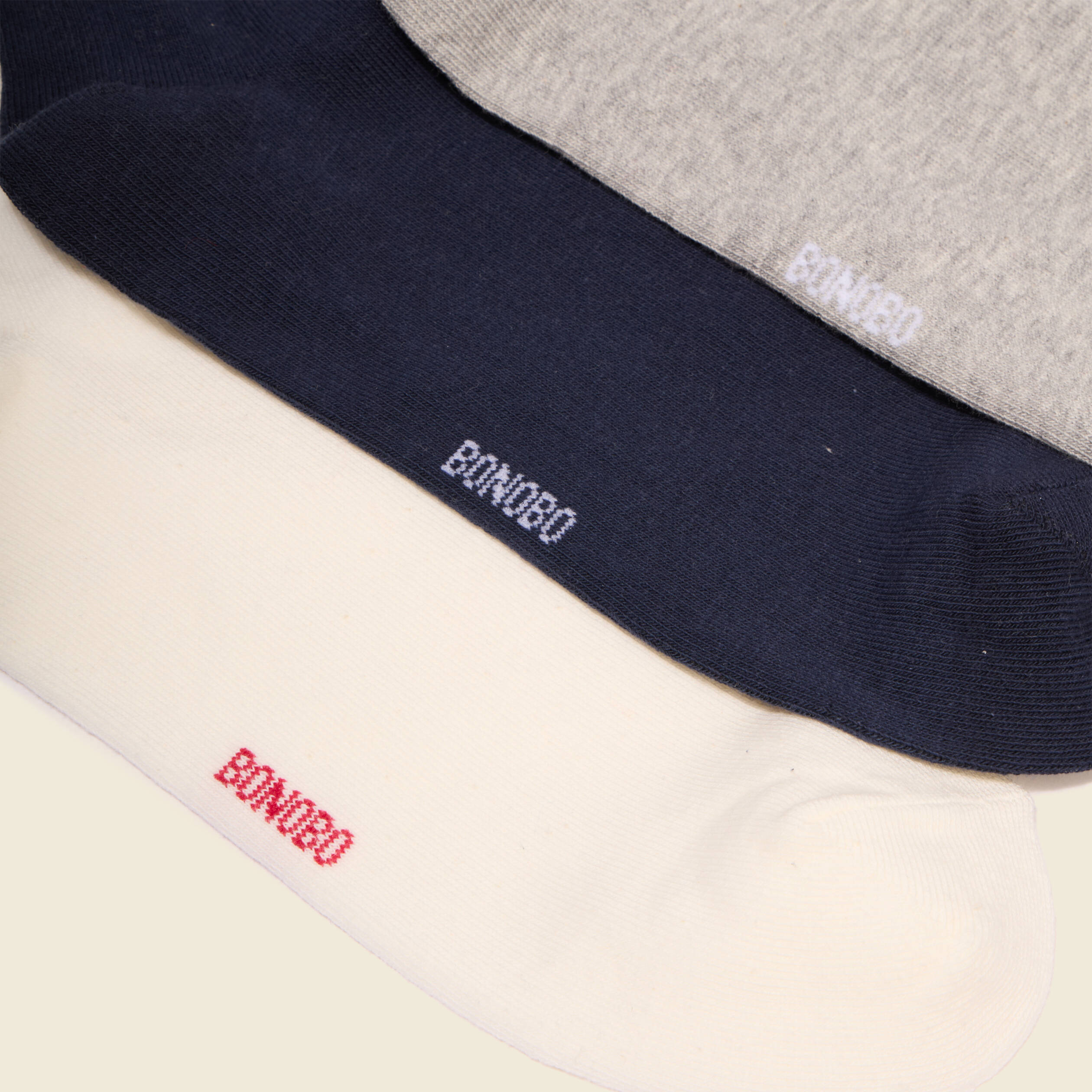 Lot de 3 paires de chaussettes multicolore homme
