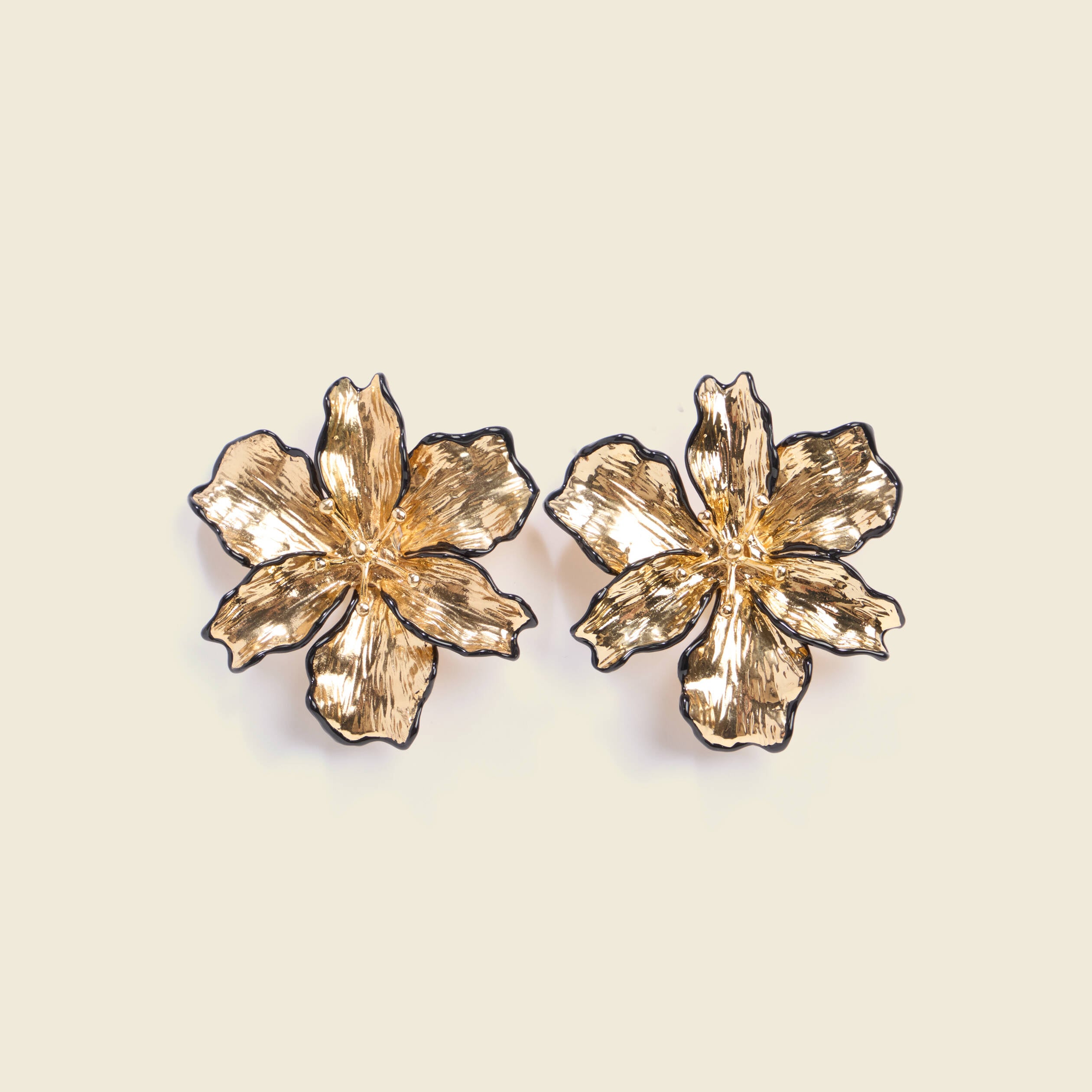 Boucles d'oreilles couleur or femme