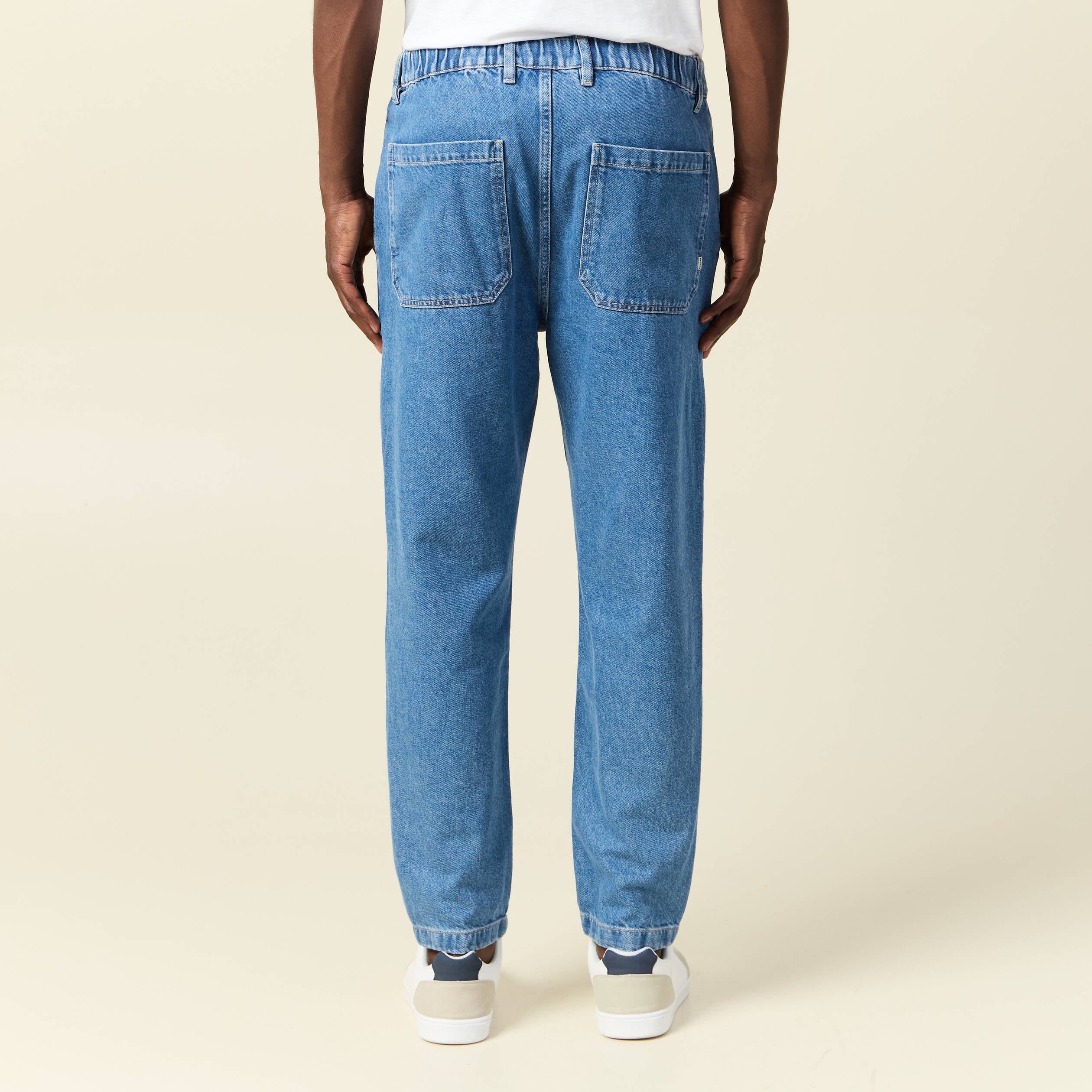 Jeans slouchy denim used homme