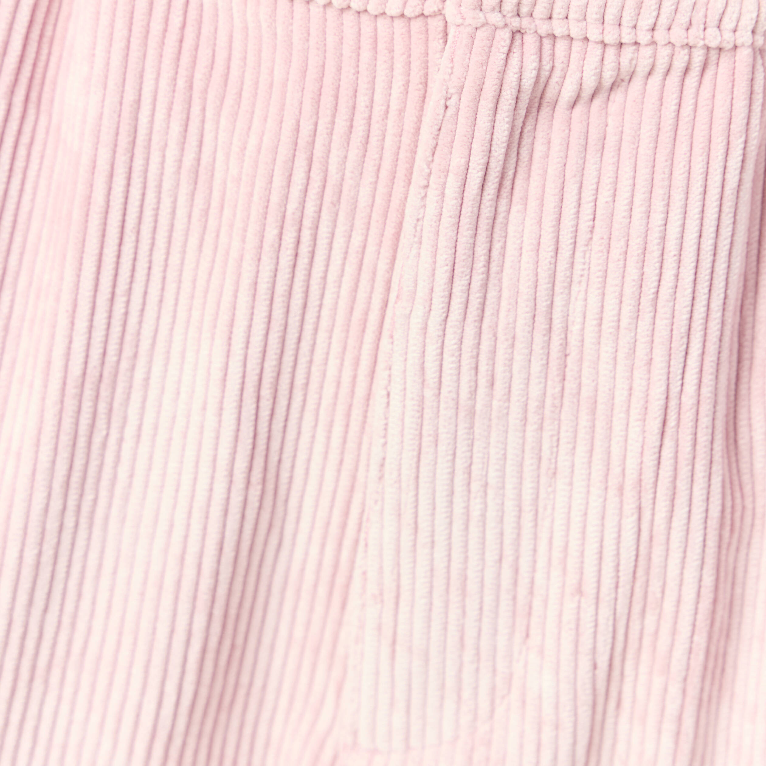 Tregging velours 7/8ème rose pastel femme