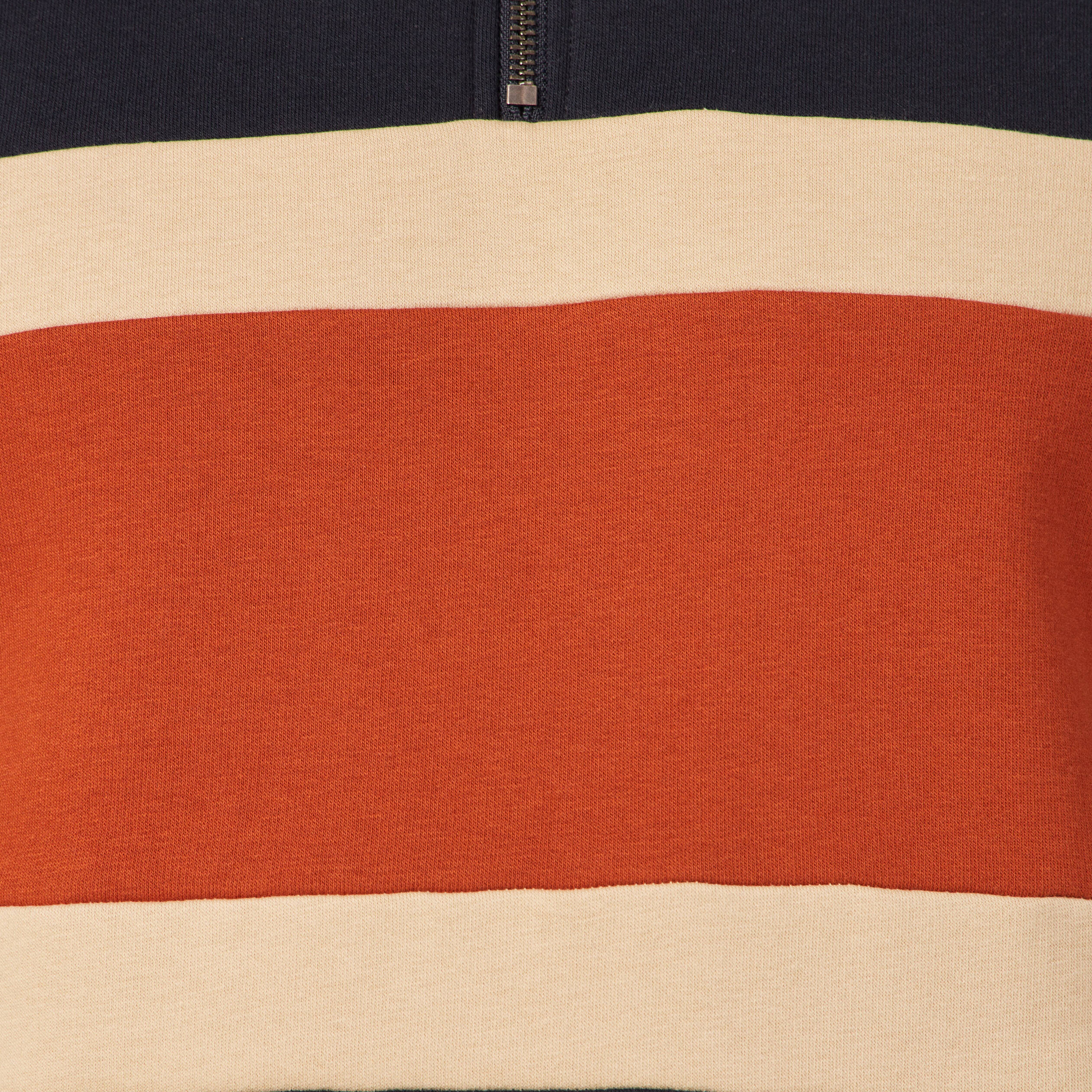 sweat manches longues orange fonce homme Sweat manches longues orange foncé homme