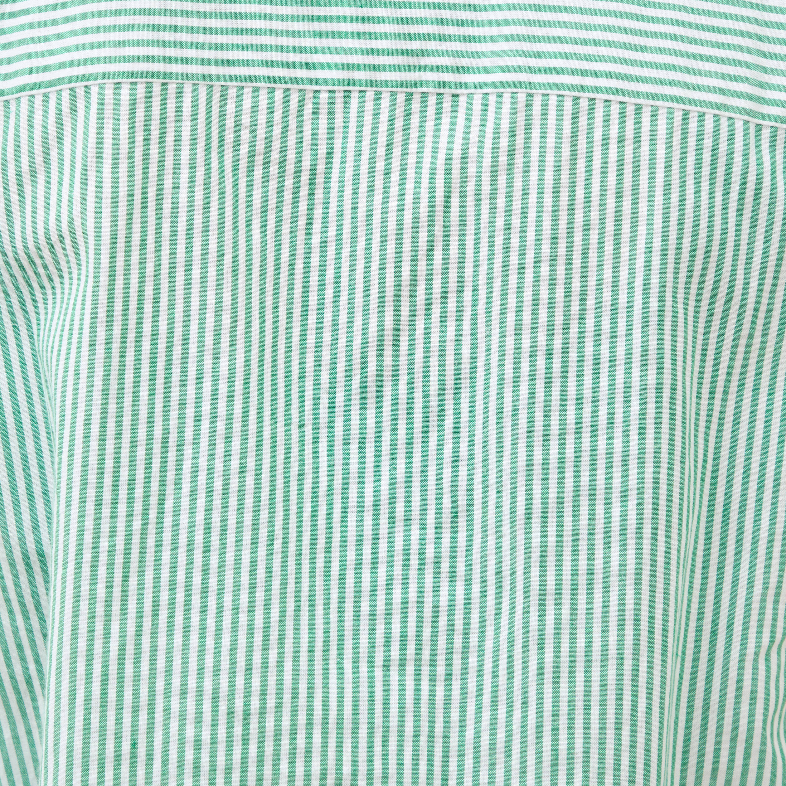 Chemise ample en coton &agrave; broderie vert femme