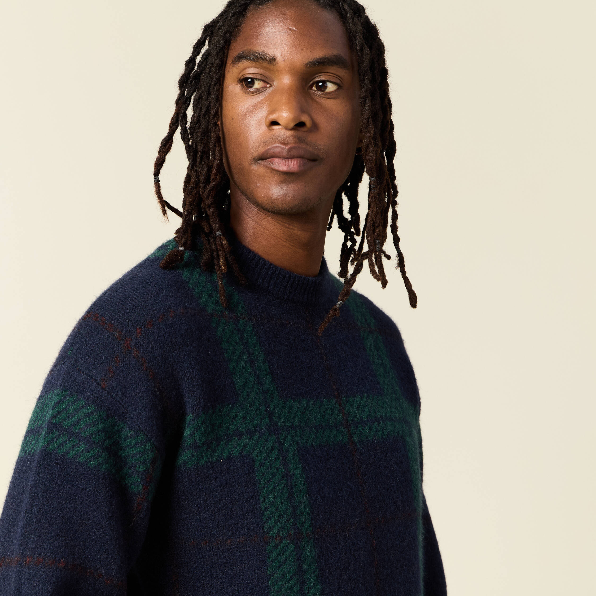Pull tressé homme best sale
