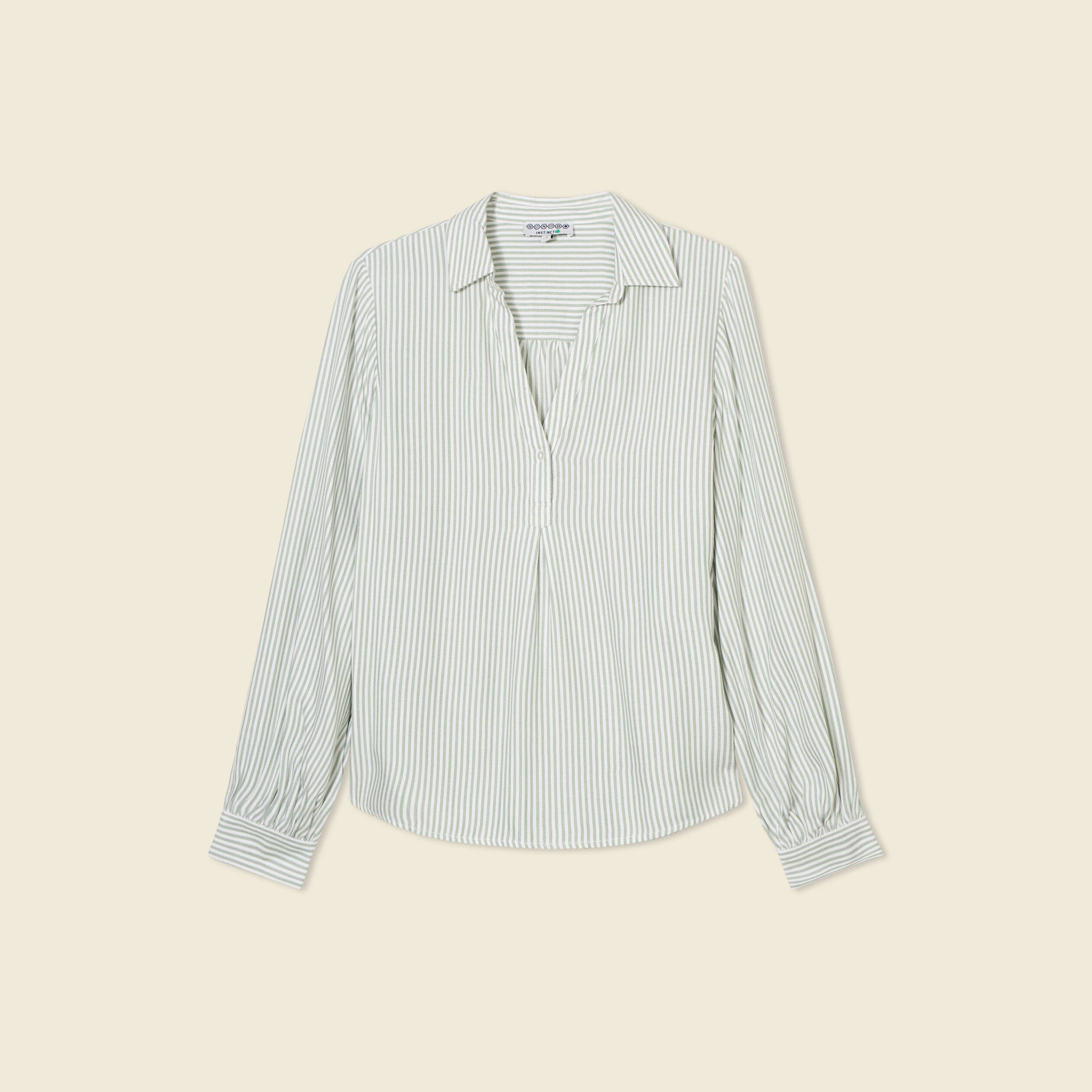 blouse manches longues vert olive femme Blouse manches longues vert olive femme