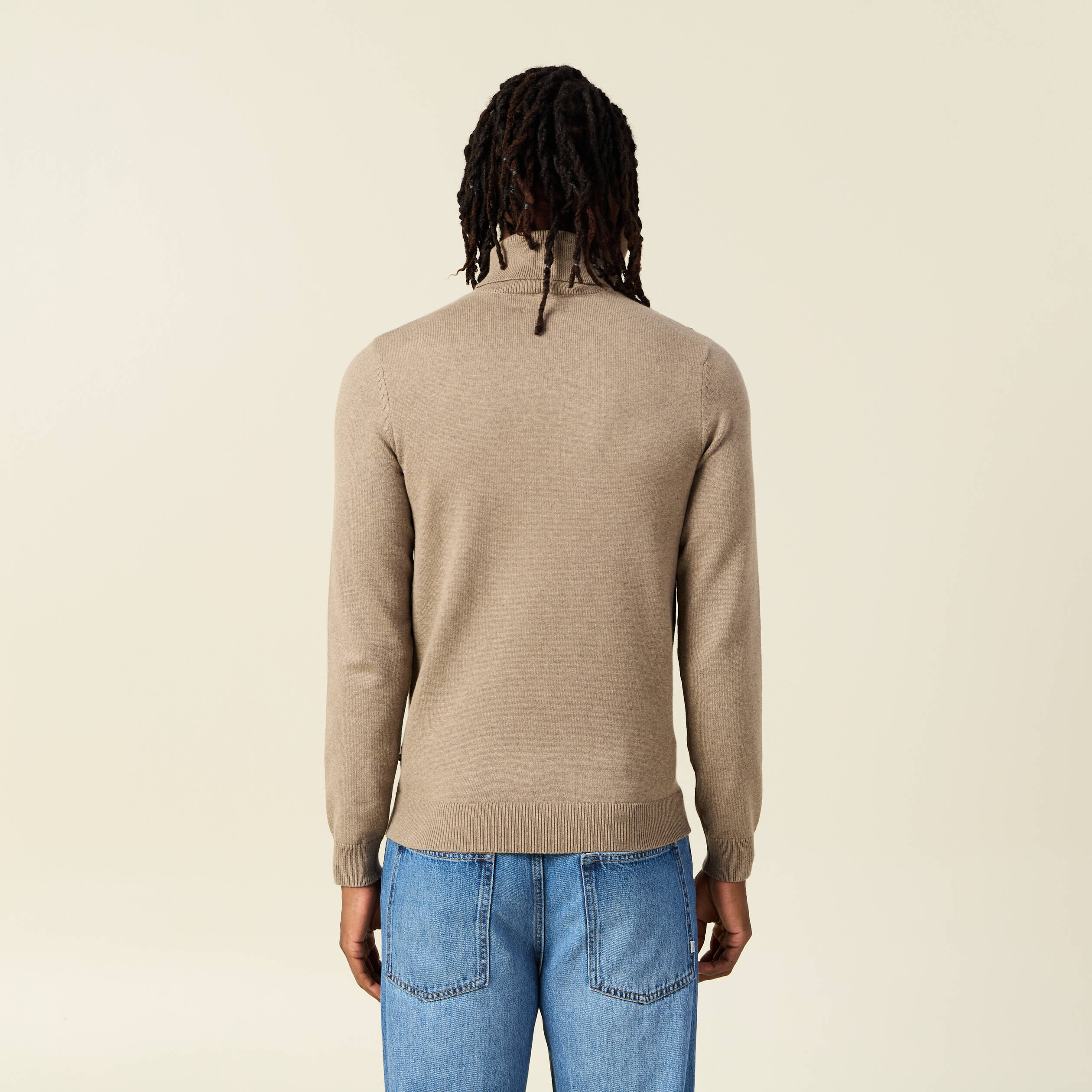 pull manches longues taupe homme Pull manches longues taupe homme