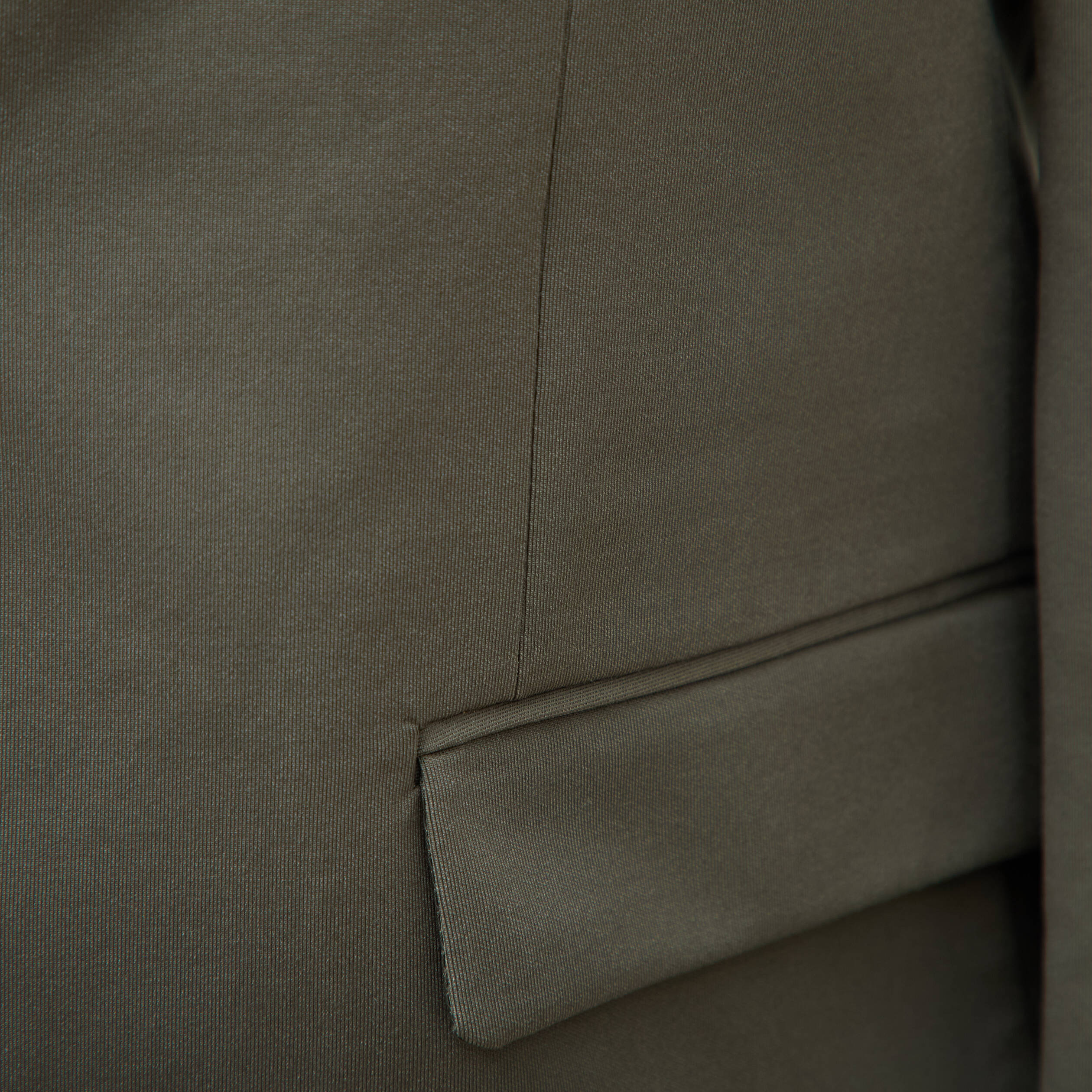 Veste blazer stretch vert fonc&eacute; homme