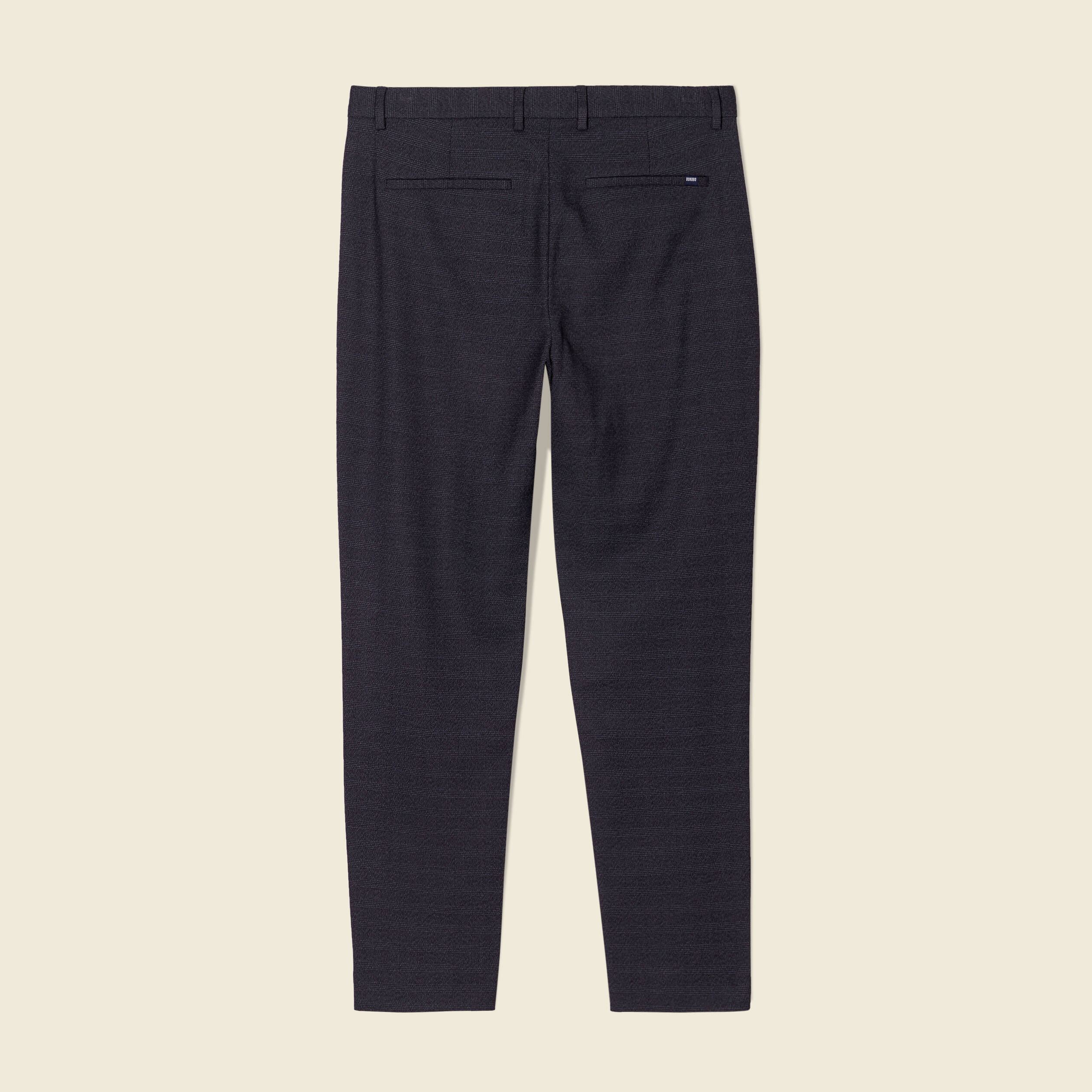 Pantalon chino tapered noir homme