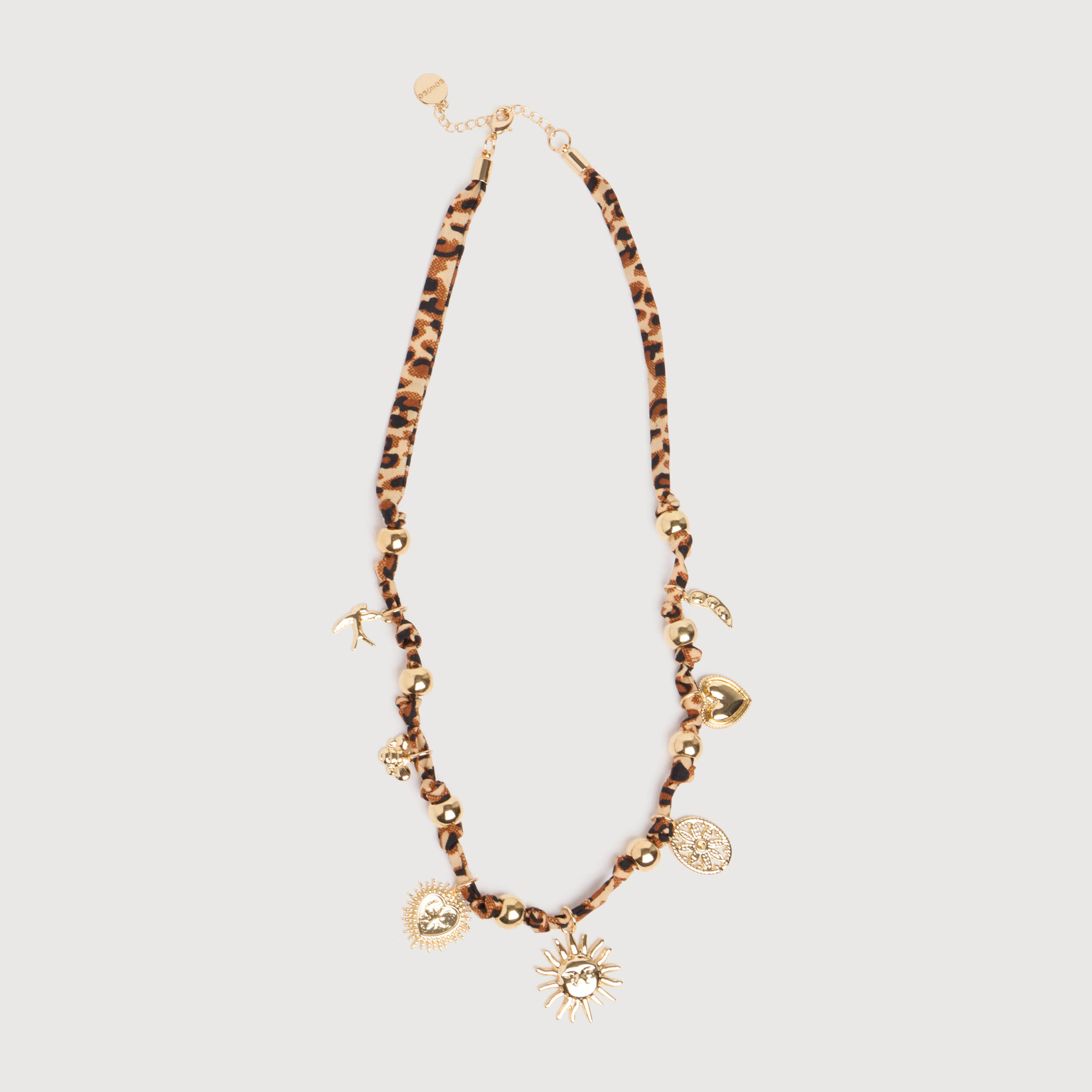 Collier camel femme