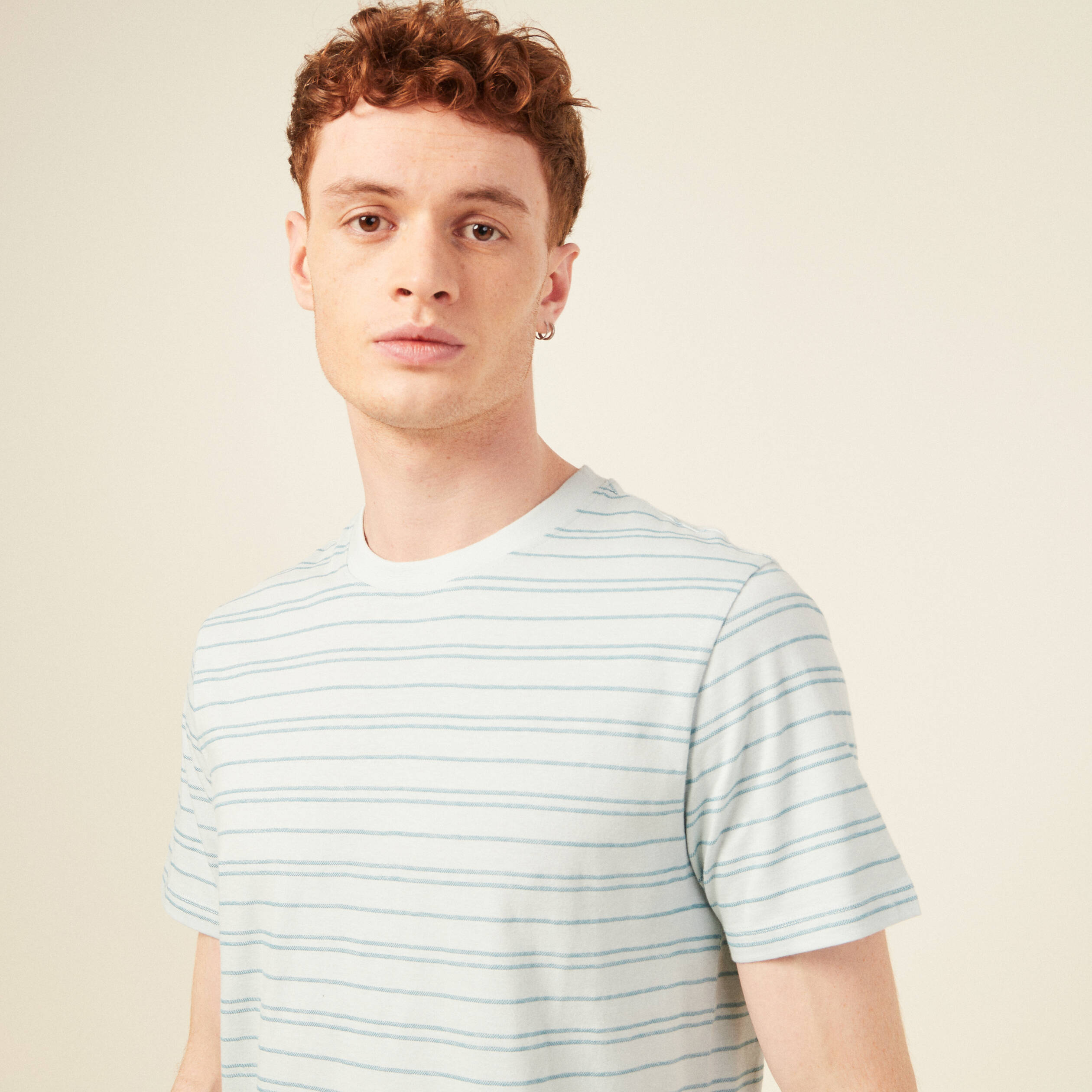 t shirt eco responsable bleu ciel homme T-shirt éco-responsable bleu ciel homme