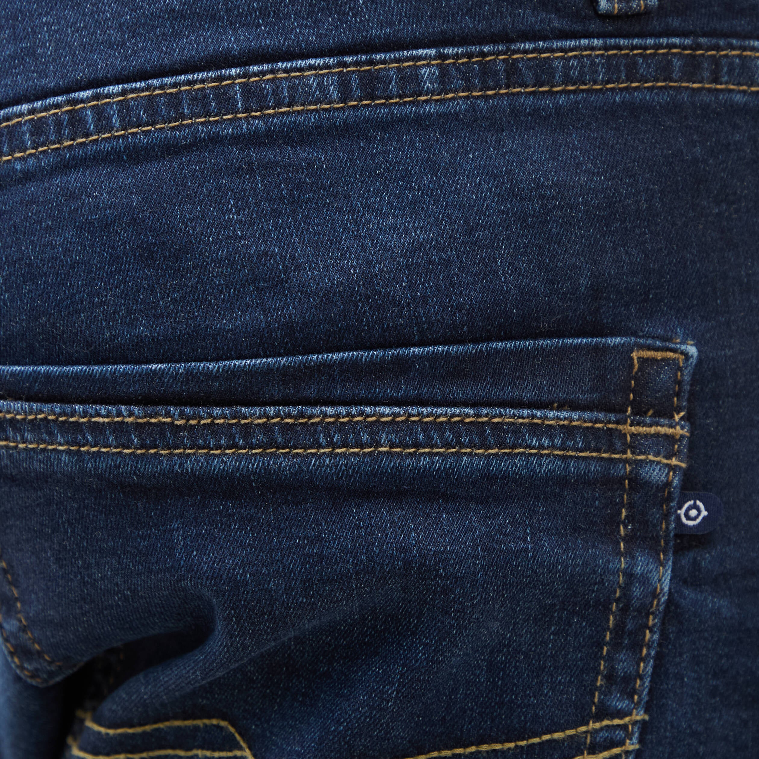 Jeans slim longueur 30 denim brut homme