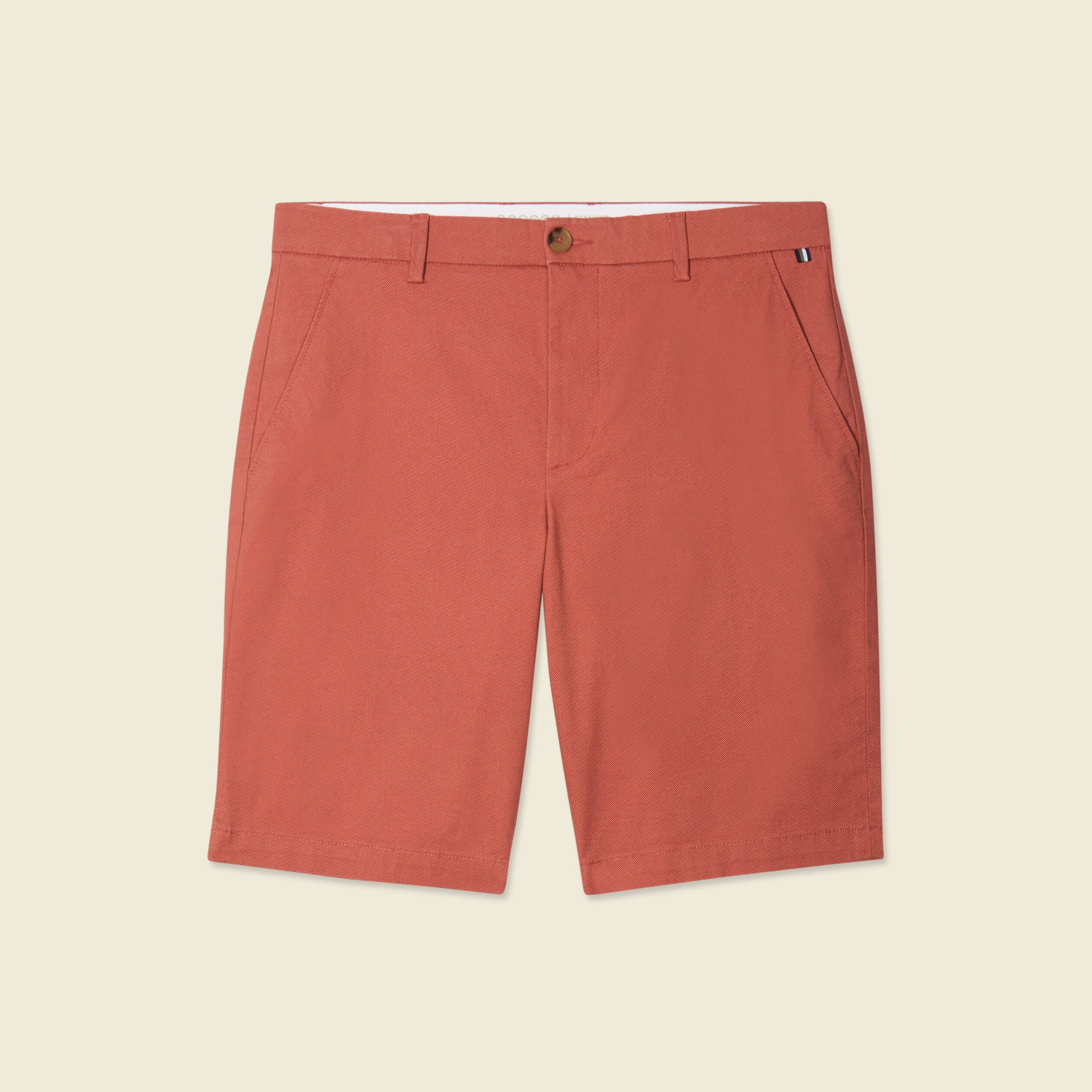 bermuda droit eco responsable rose homme Bermuda droit éco-responsable rose homme