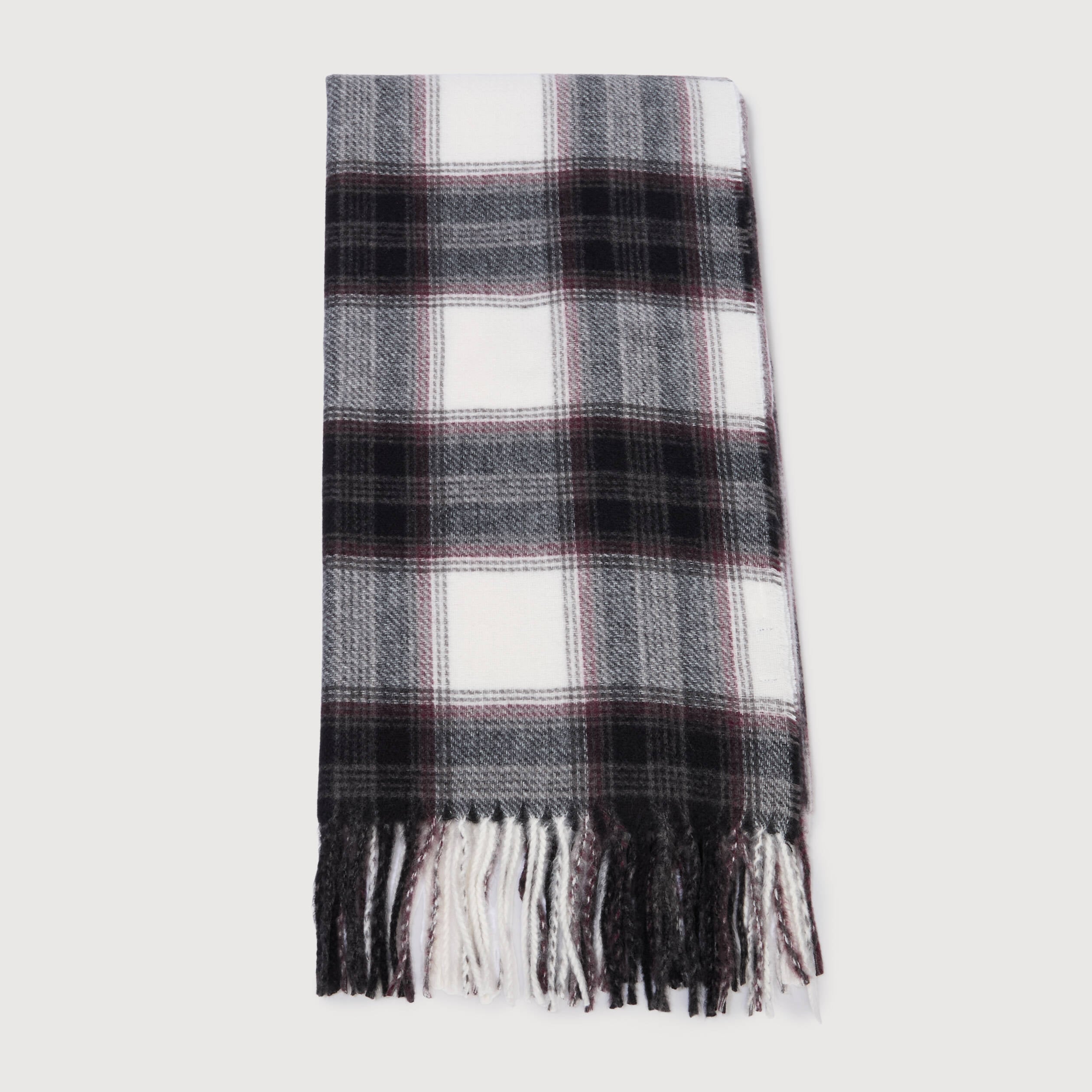 Plaid ecru homme