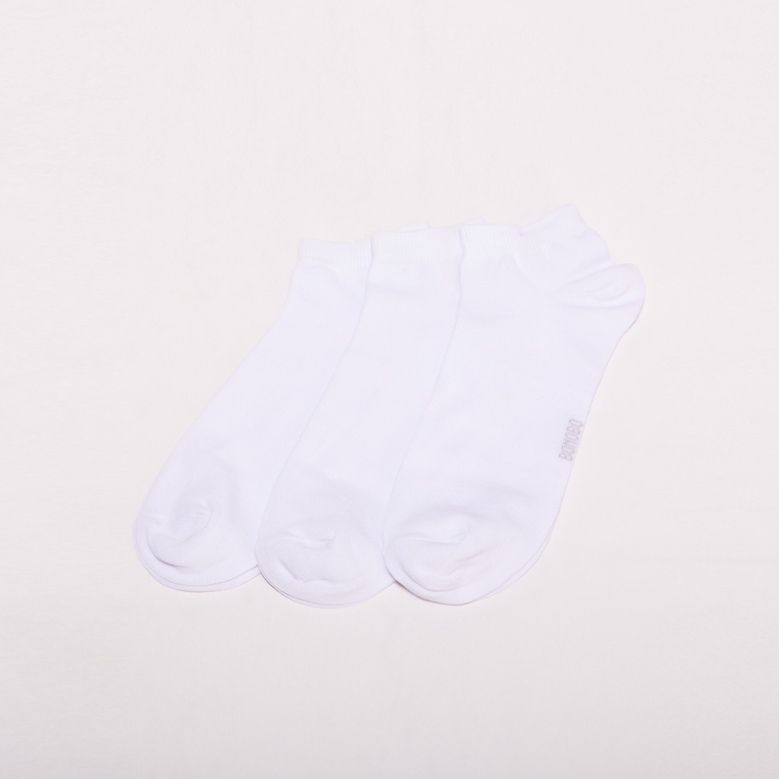Lot 3 paires chaussettes blanc homme
