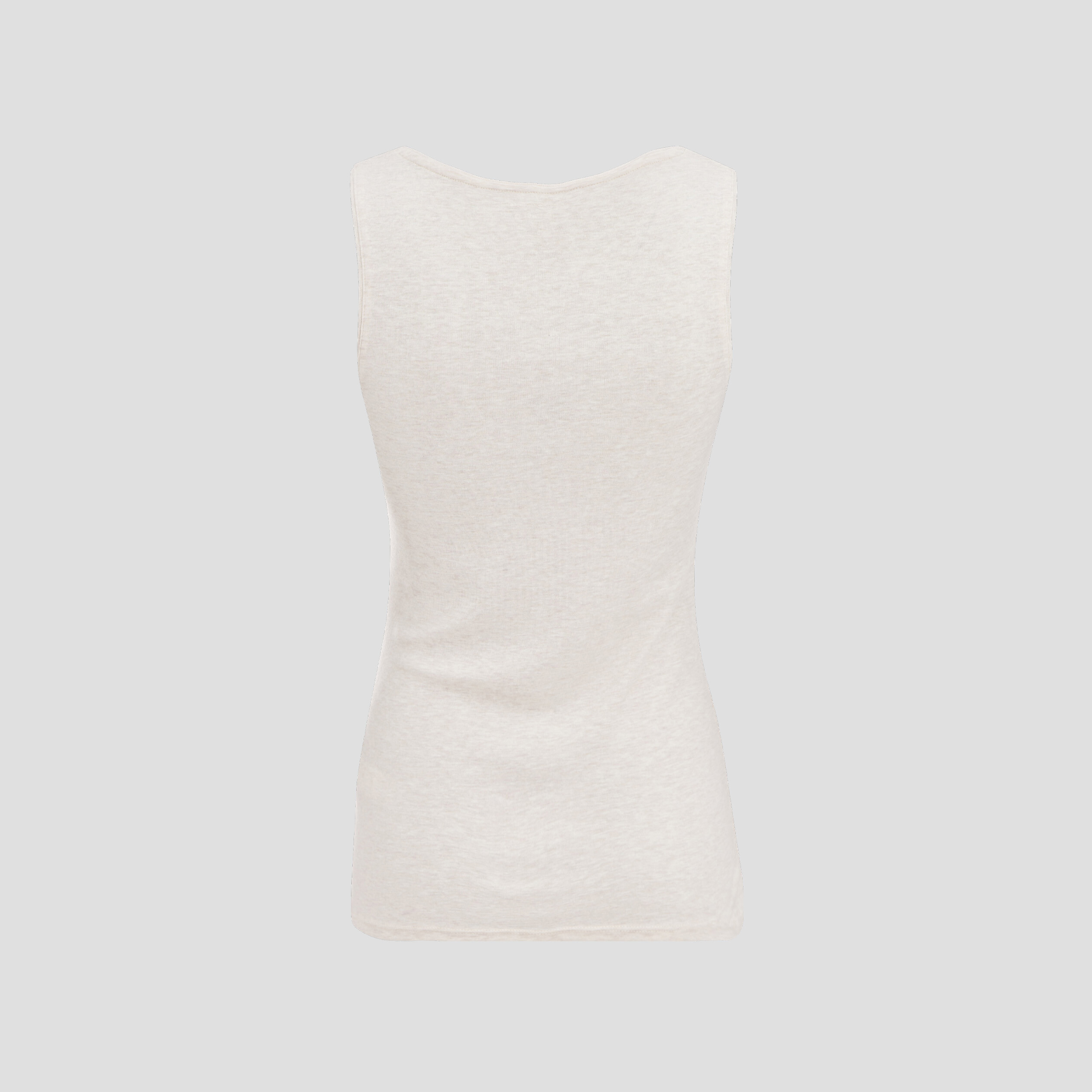 debardeur femme uni col arrondi instinct beige femme Débardeur femme uni col arrondi Instinct beige femme