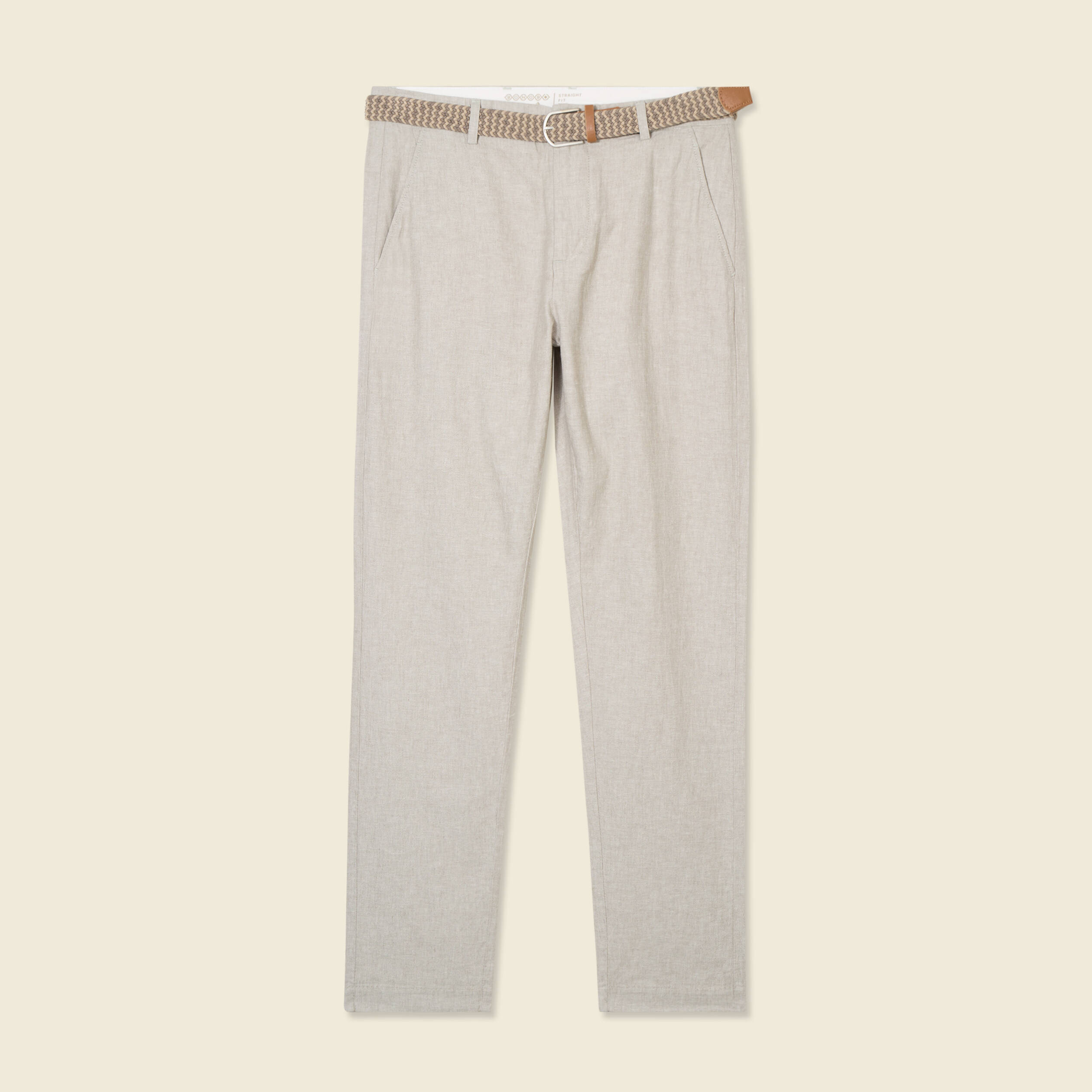 pantalon eco responsable gris homme Pantalon éco-responsable gris homme