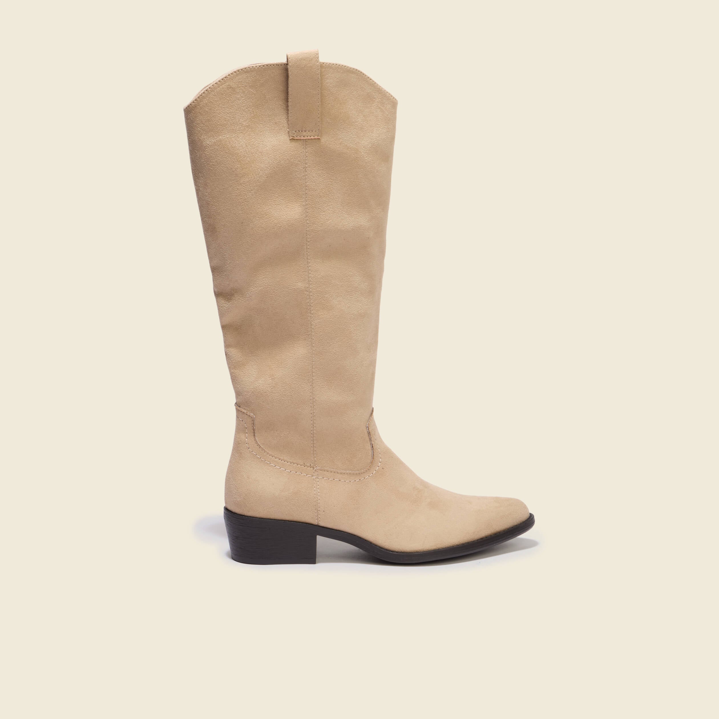 Bottes marron clair femme