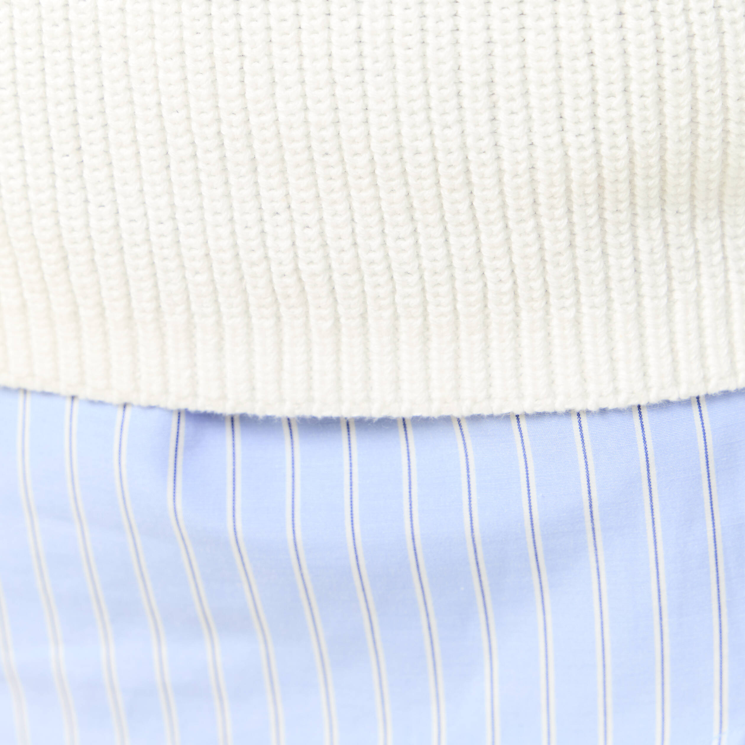 Pull éco-responsable ecru femme